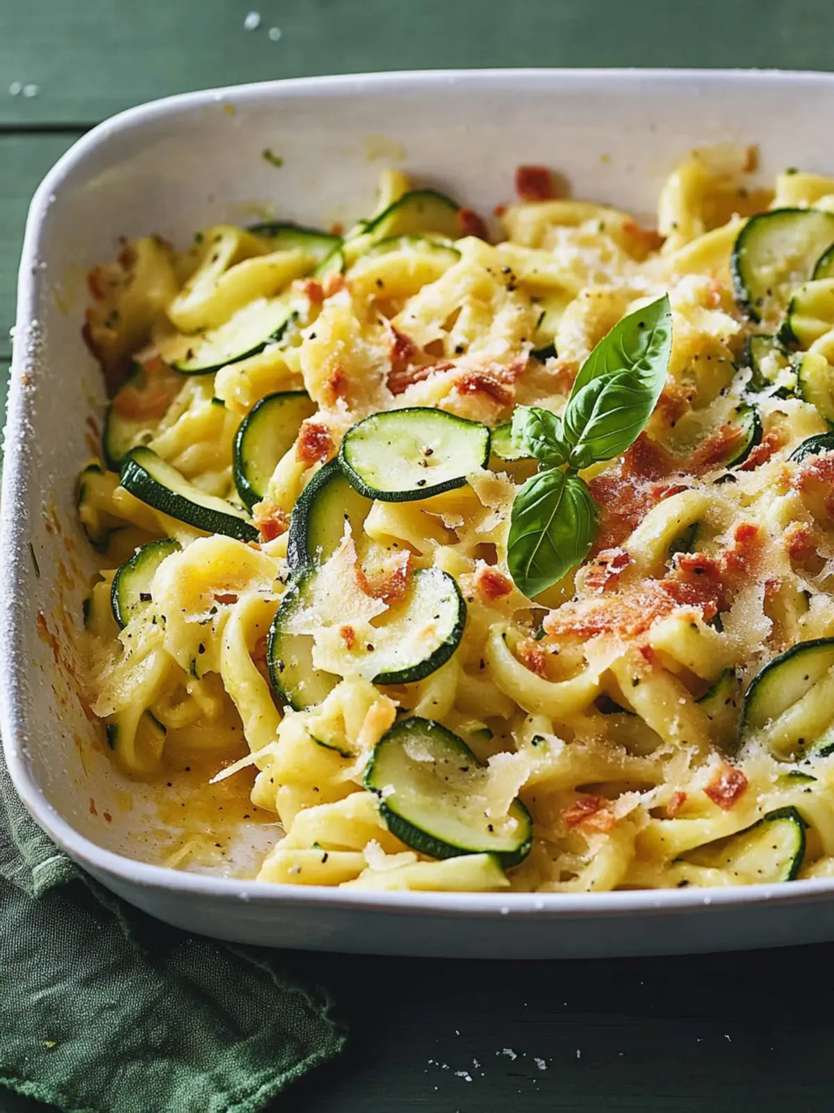 Zucchini-Noodle-Casserole from the Baking Sheet