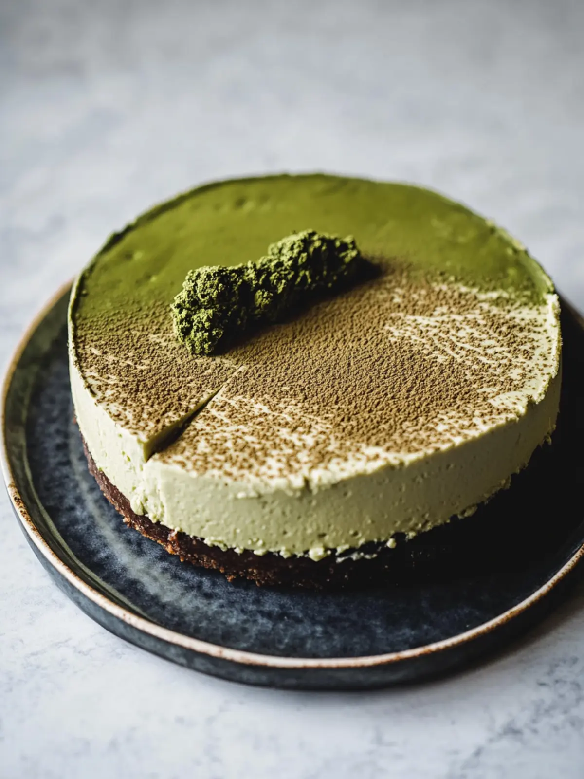 Instant-Topf Matcha Käsekuchen