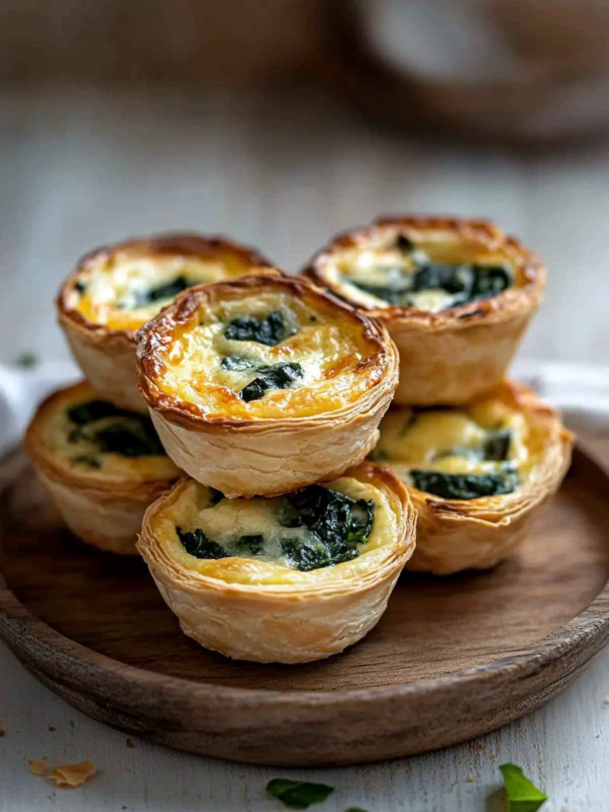 Mini-Quiches mit Spinat