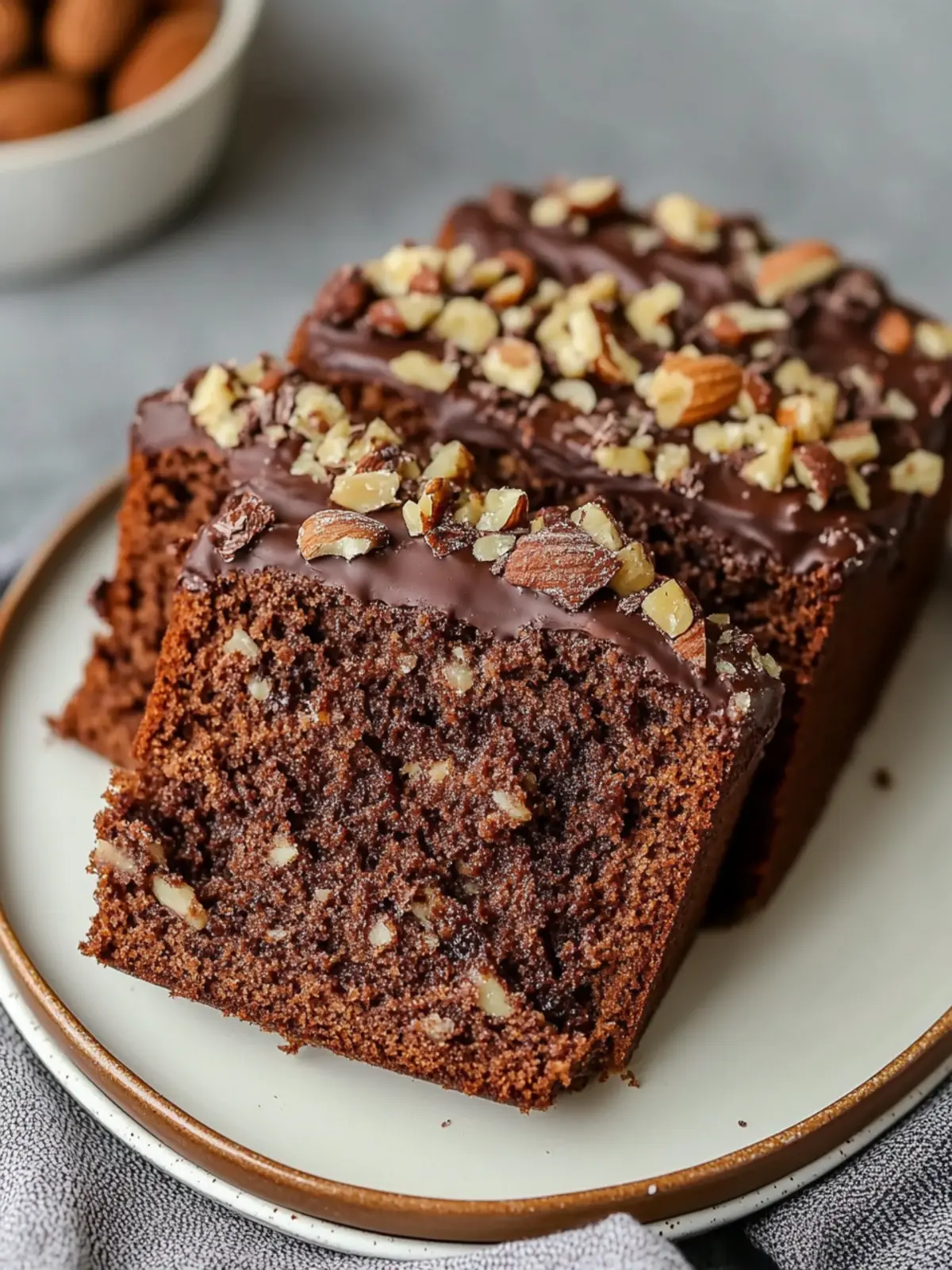 Juicy Chocolate Nut Cake – Recipe for baking Nut Cake with Chocolate