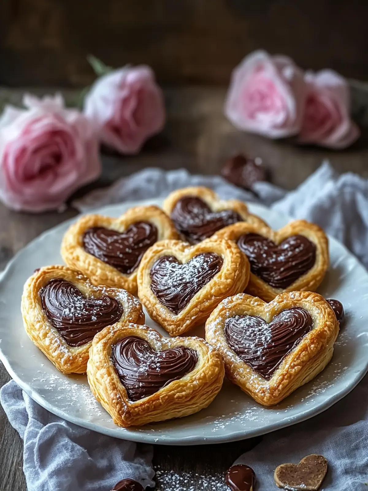 Sweet puff pastry hearts with Nutella – 5 brilliant tips