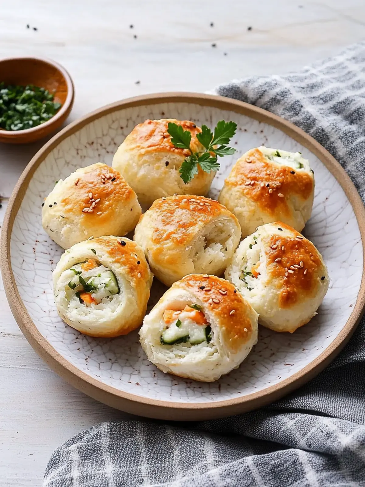 Protein rolls – quick and easy from 4 ingredients