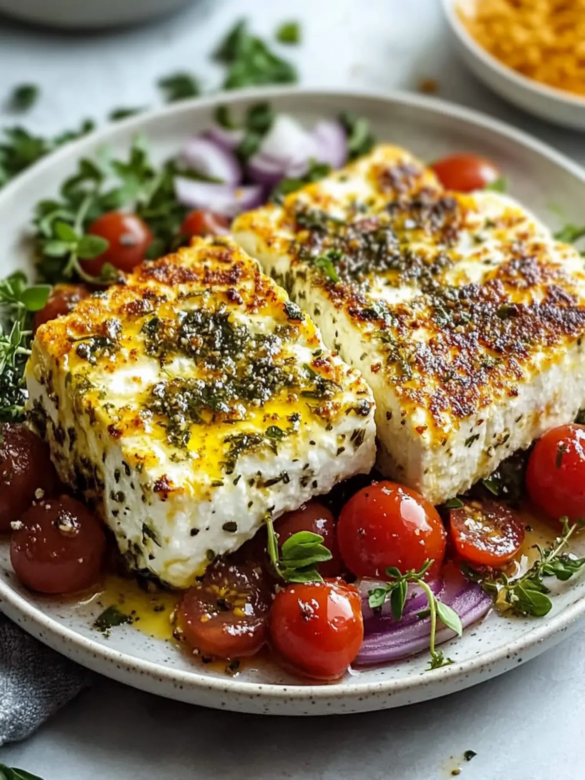 Crispy feta from the air fryer: prepared in just 15 minutes