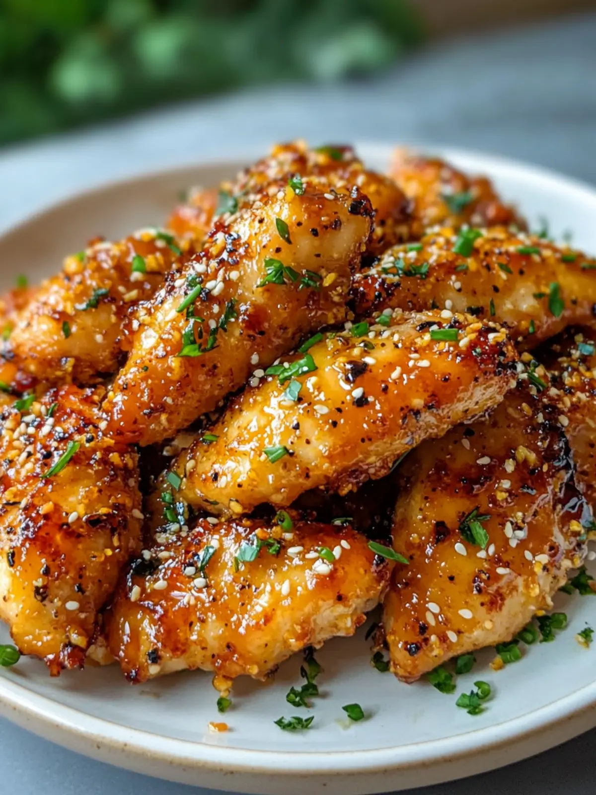 Airfryer Honey-Butter-Garlic Chicken: Quick & Delicious
