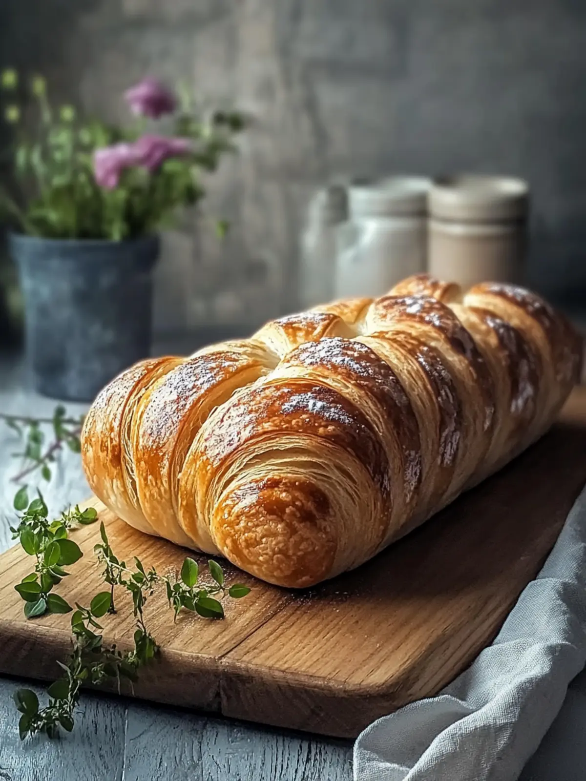 Knusprige Zwiebelrolle