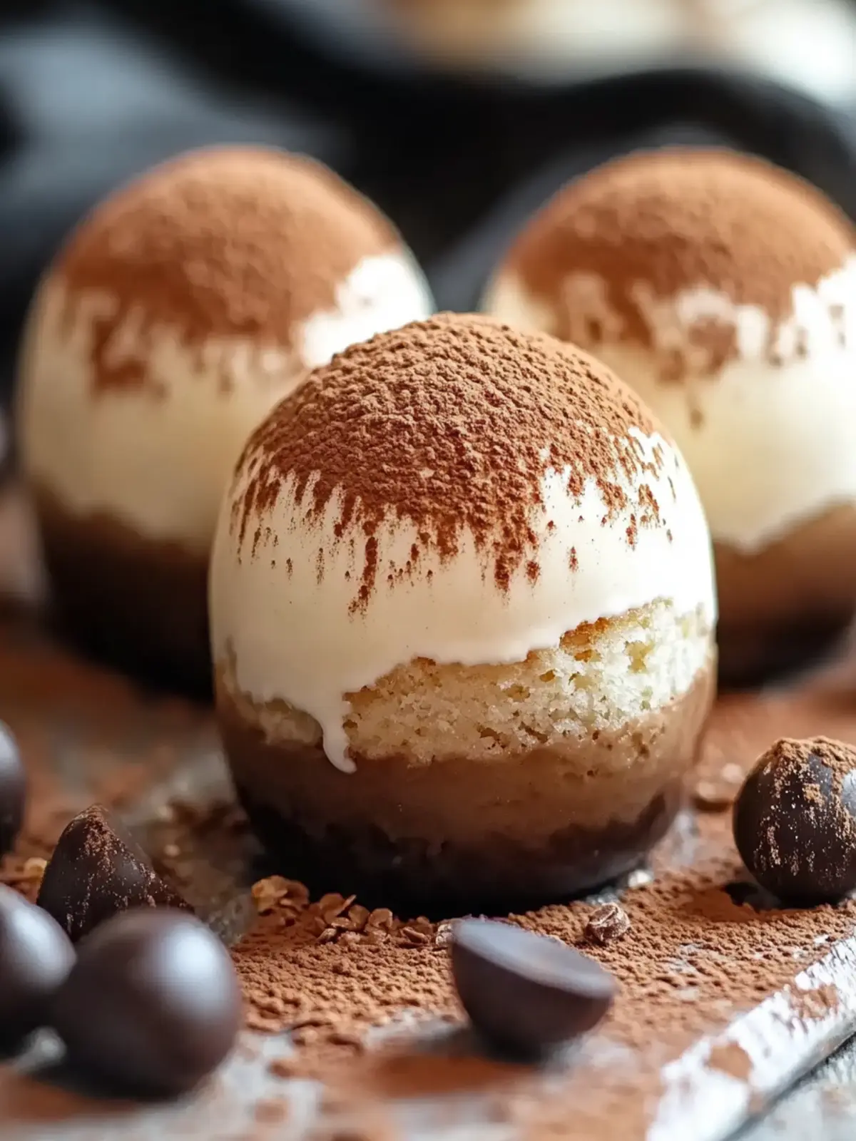 Tiramisu-Kugeln