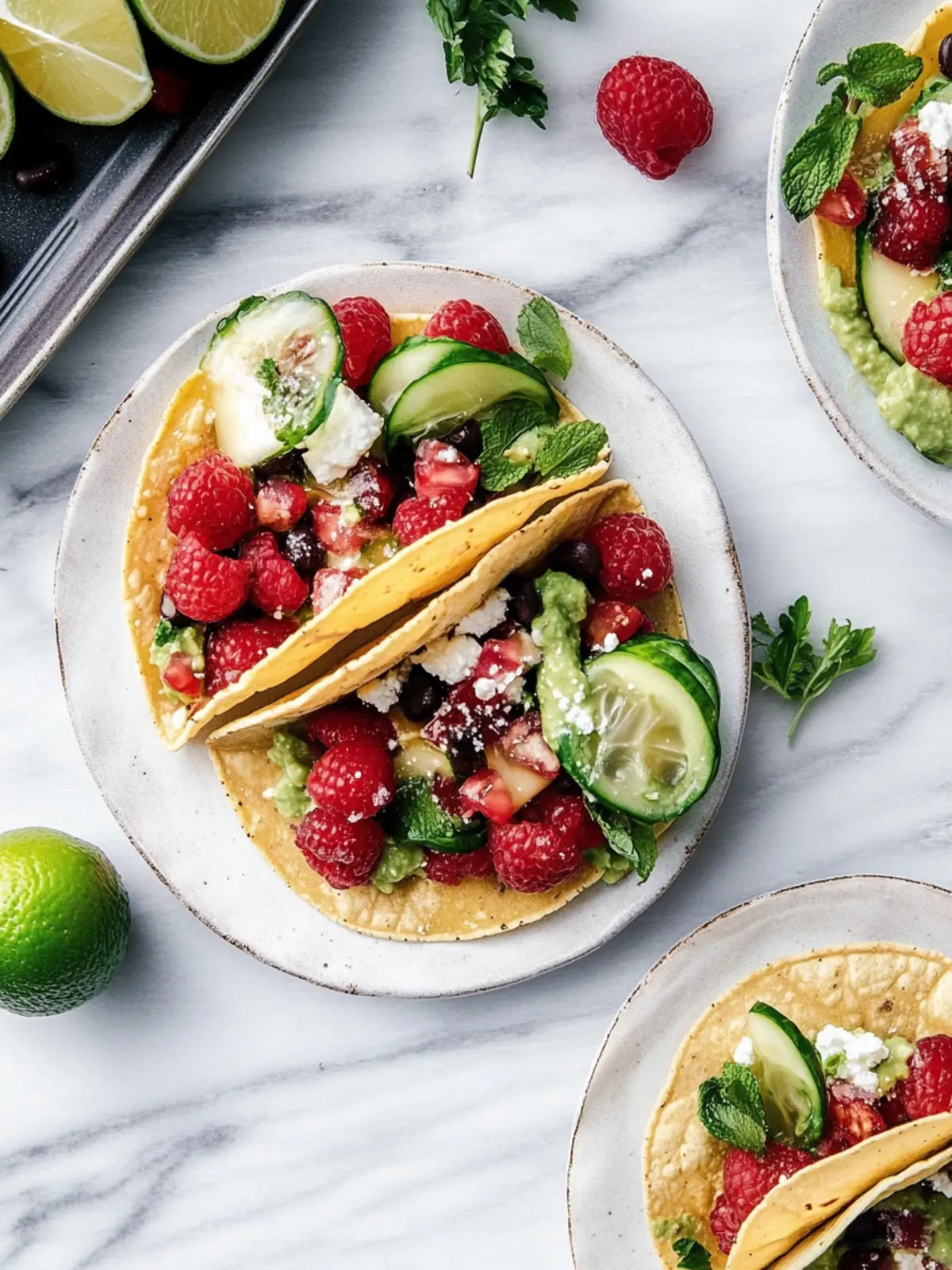 Einfache Frühstückstacos