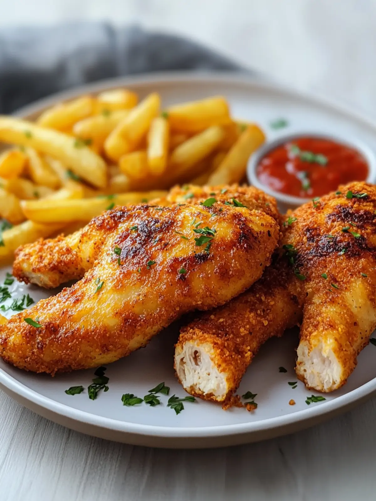 Airfryer gebackenes Hähnchen Rezept