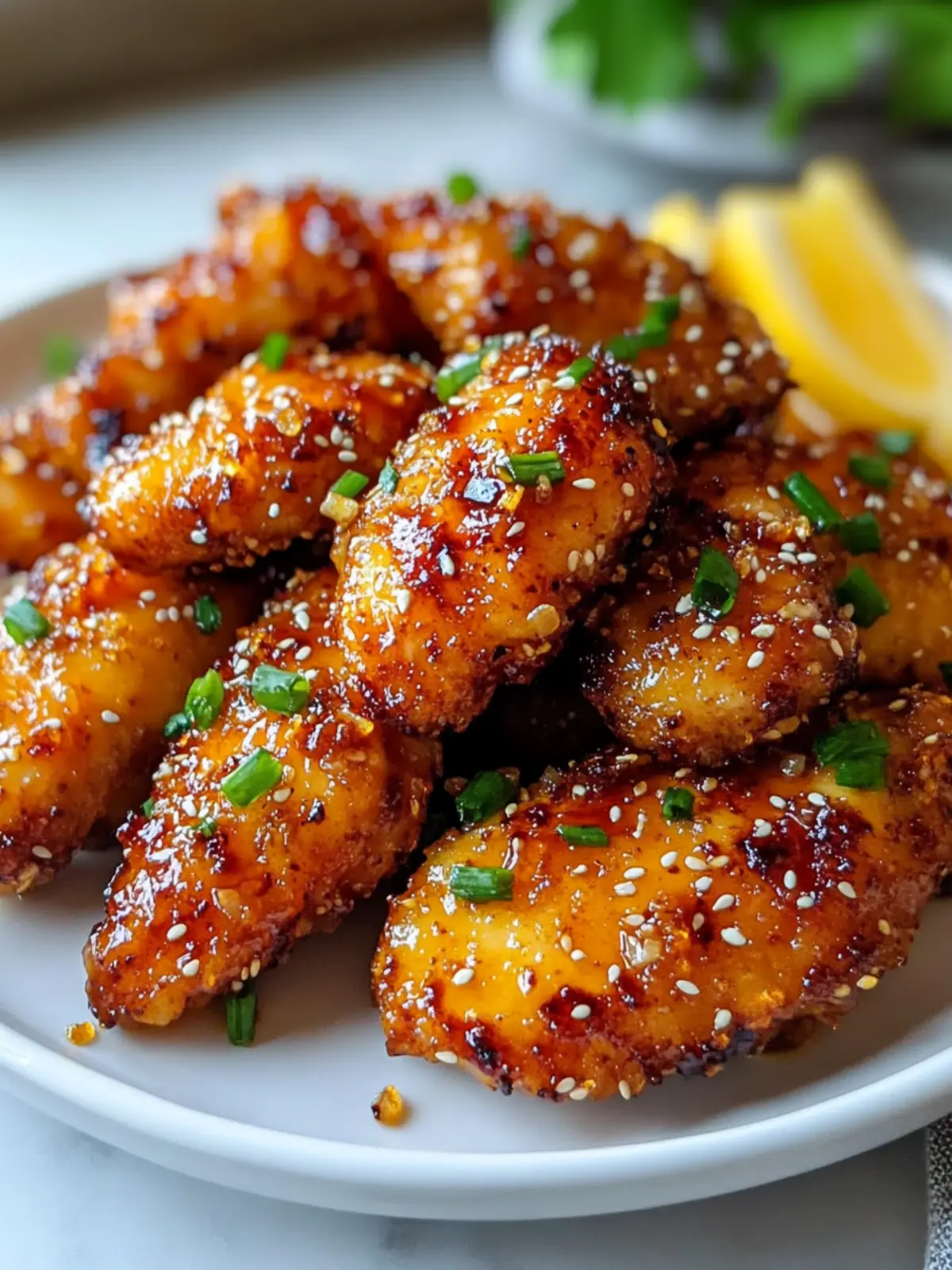 Airfryer Honey-Butter-Garlic Chicken: Quick & Delicious