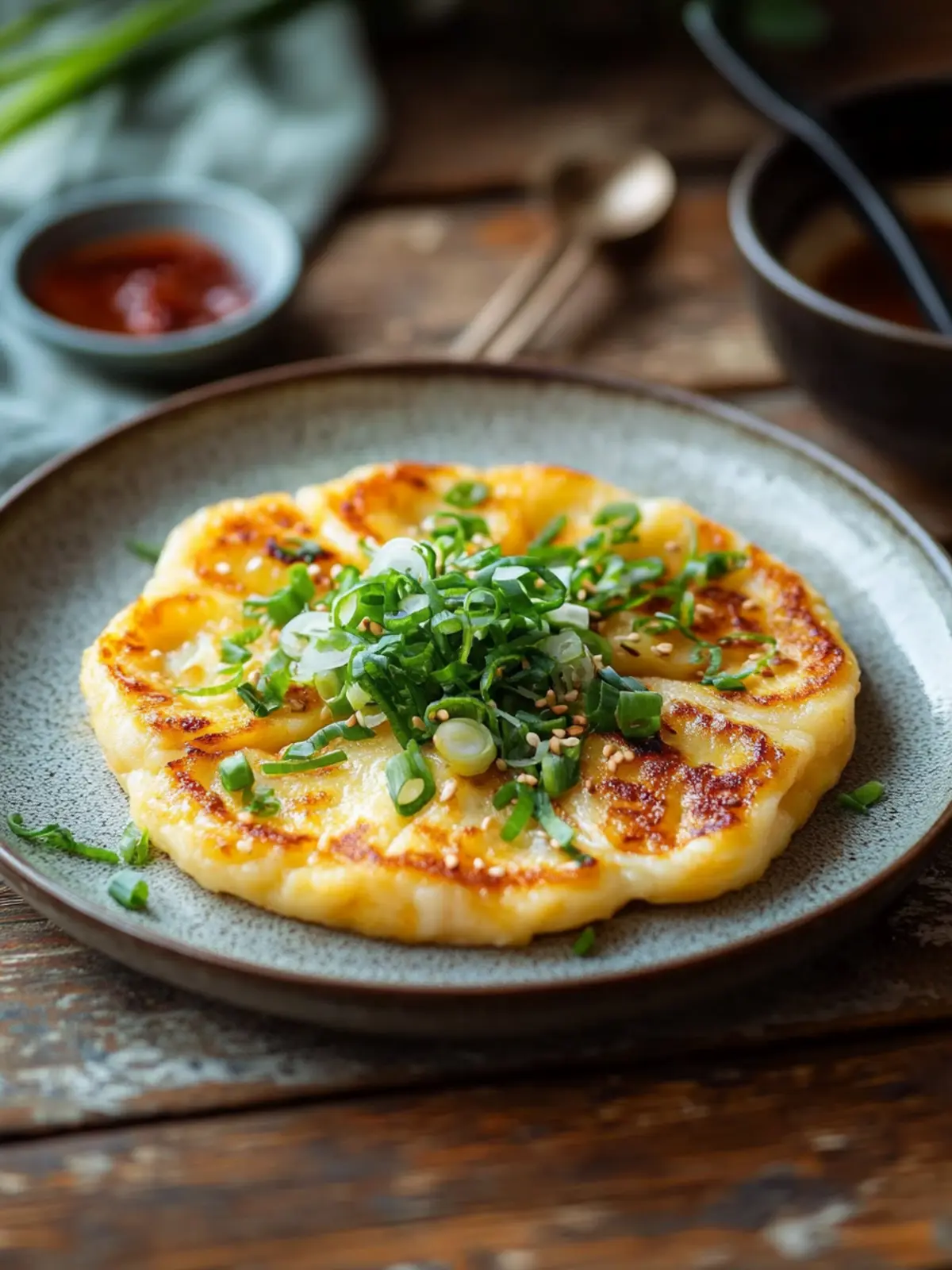 Pajeon - Frühlingszwiebel-Pfannkuchen