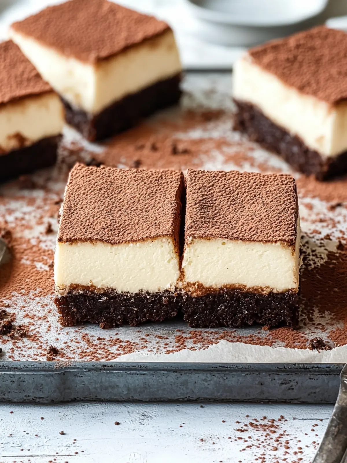 Tiramisu Brownies