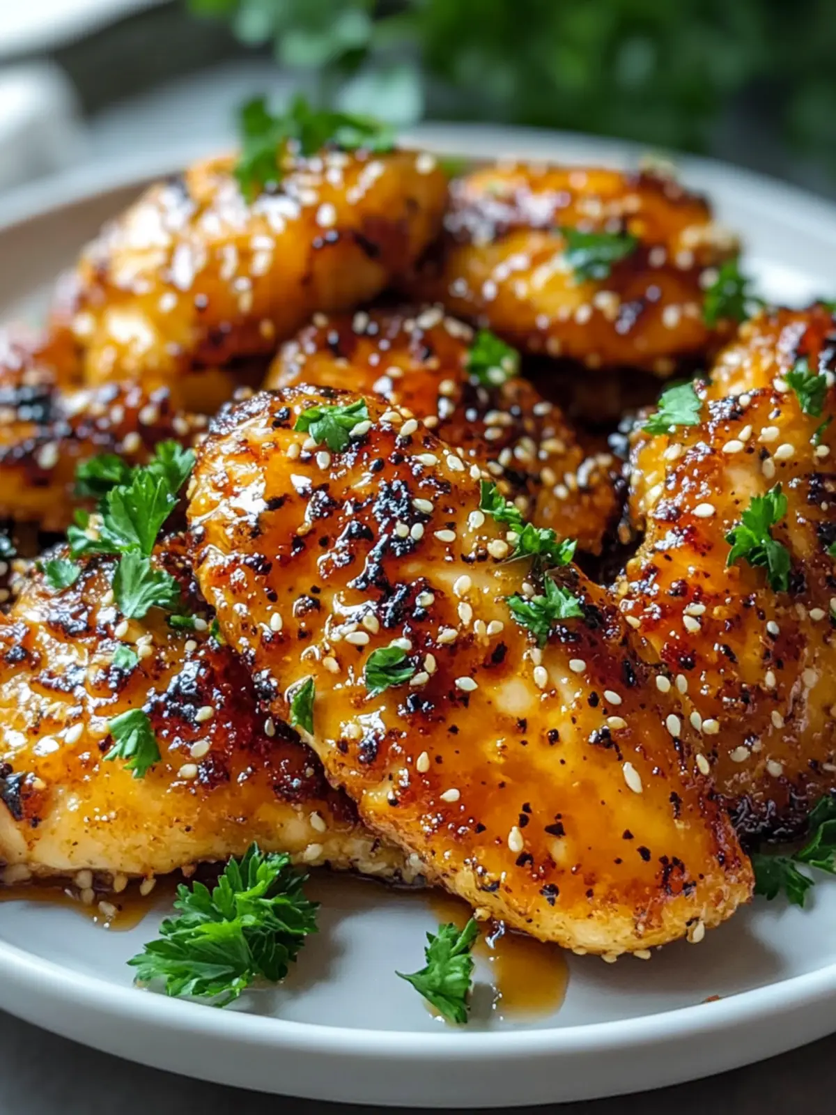 Airfryer Honey-Butter-Garlic Chicken: Quick & Delicious