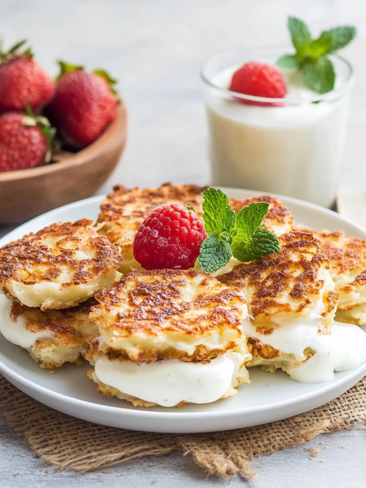 Hüttenkäsetaler: 20-Minuten Low-Carb-Snack