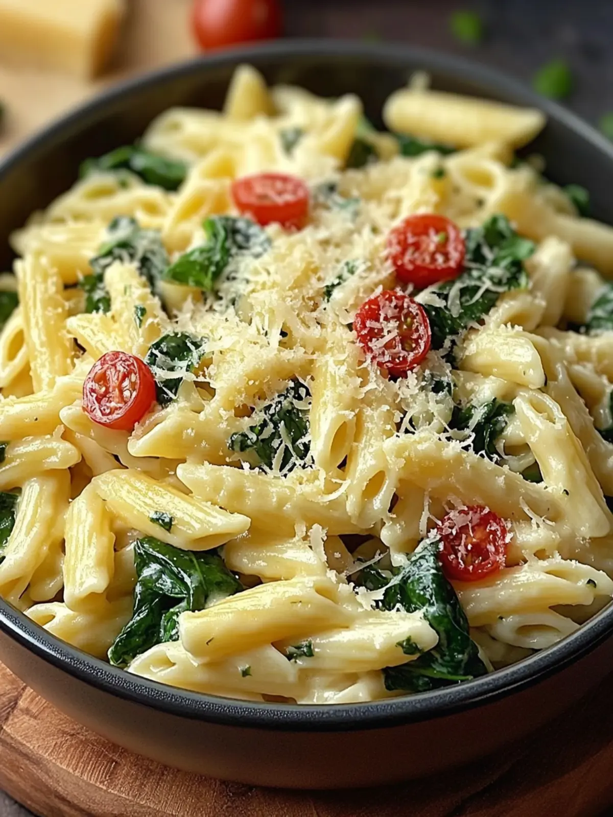 Käse Spinat Nudeln: Das einfache und leckere Rezept