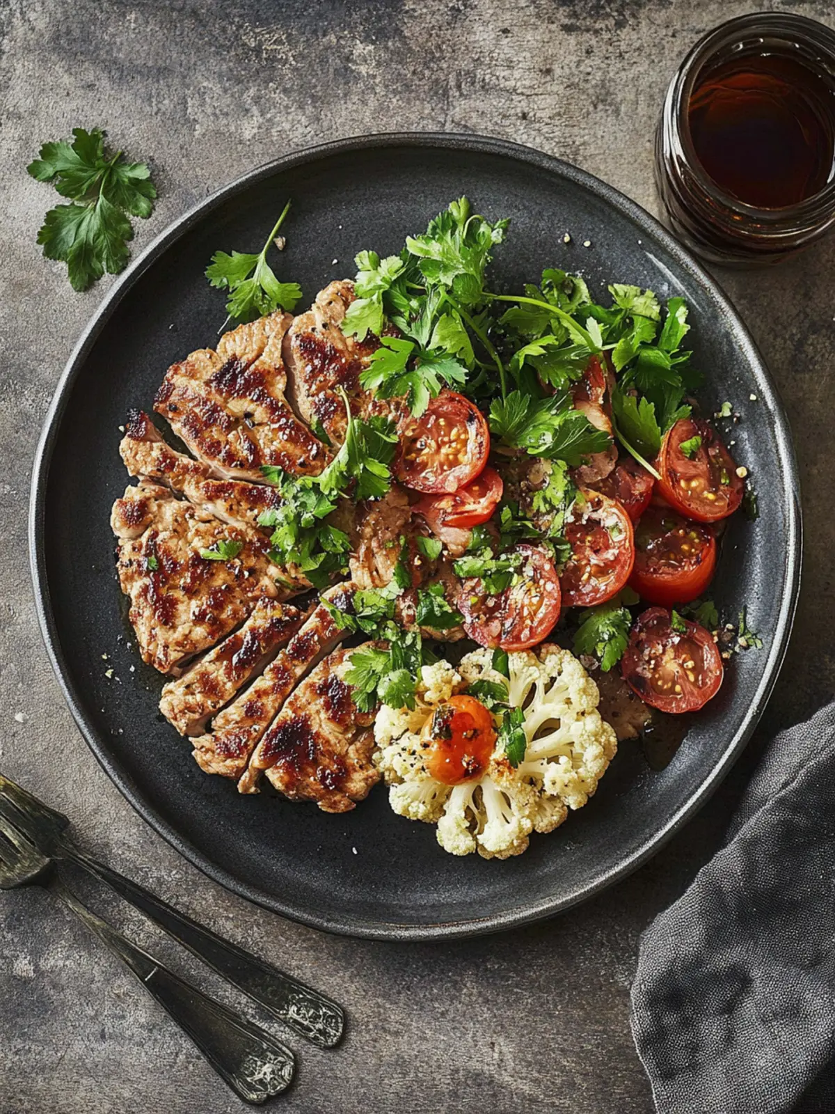 Blumenkohlsteak: Rezept aus dem Ofen