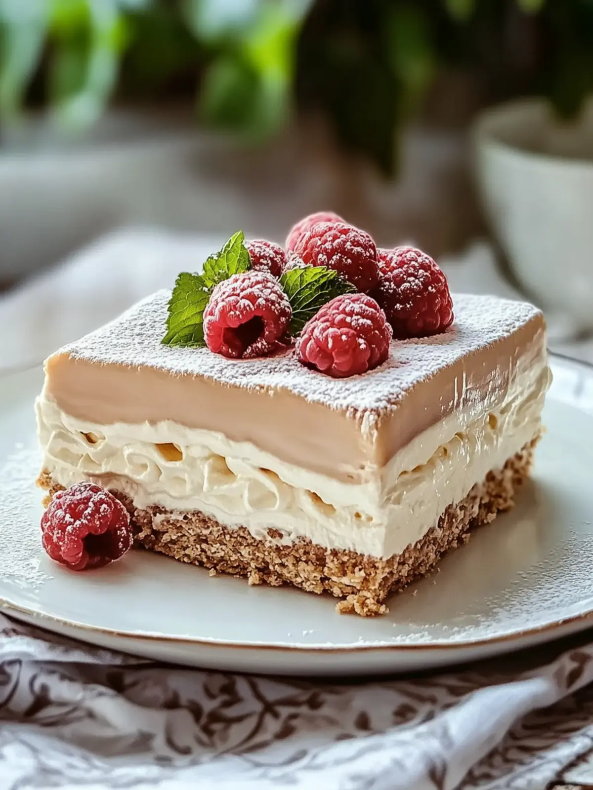 Milchmädchen-Kuchen: Einfaches No-Bake Dessert