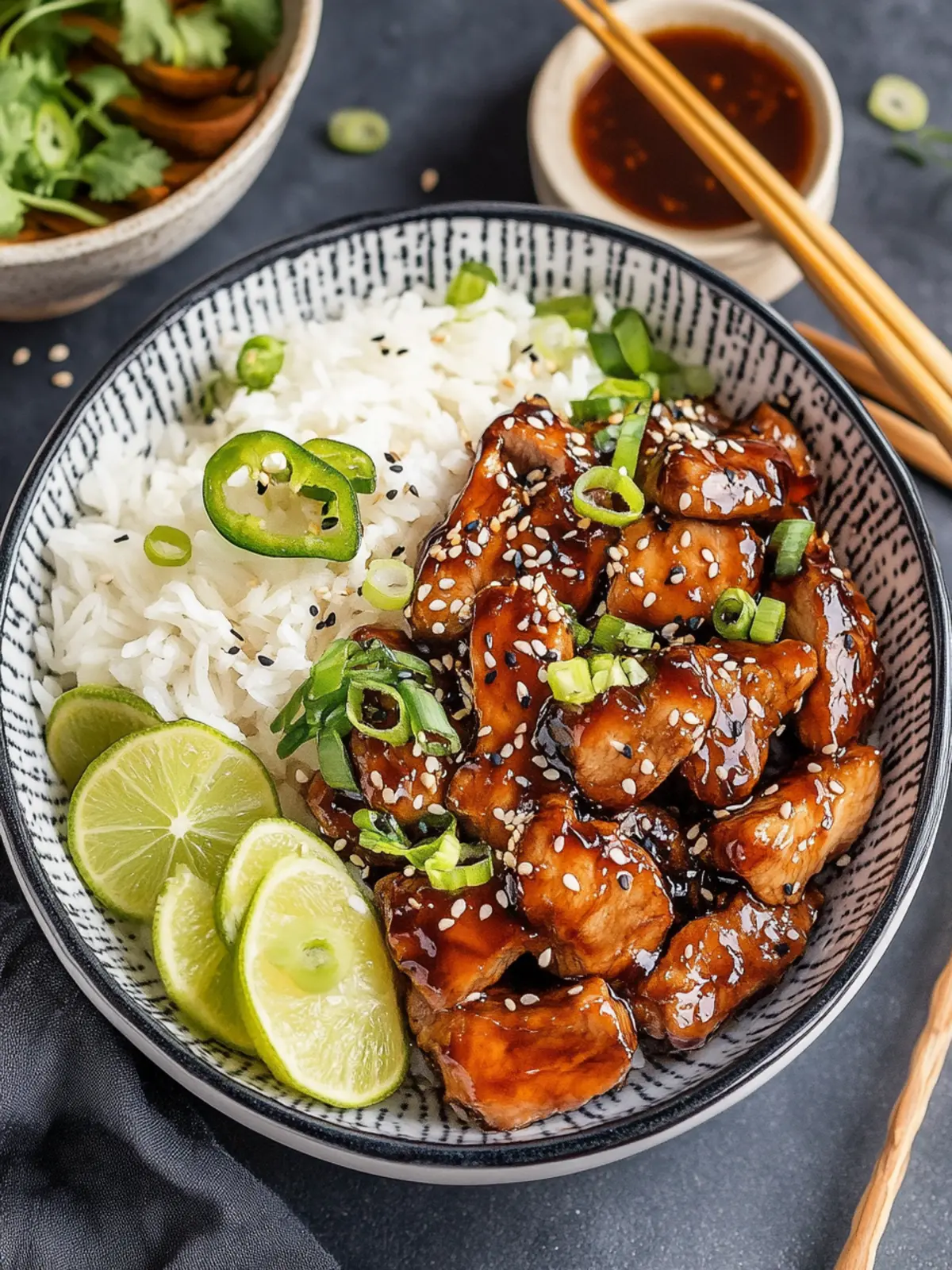 Hühnchen Teriyaki