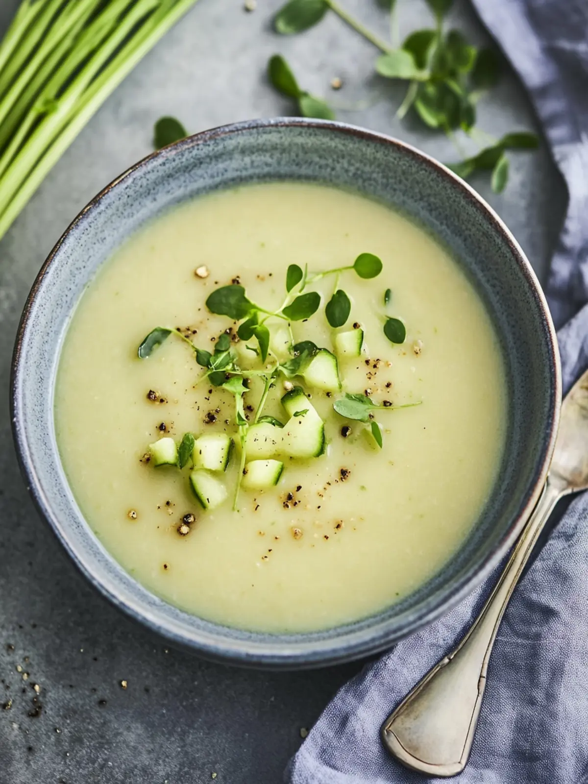 Kohlrabi-Cremesuppe