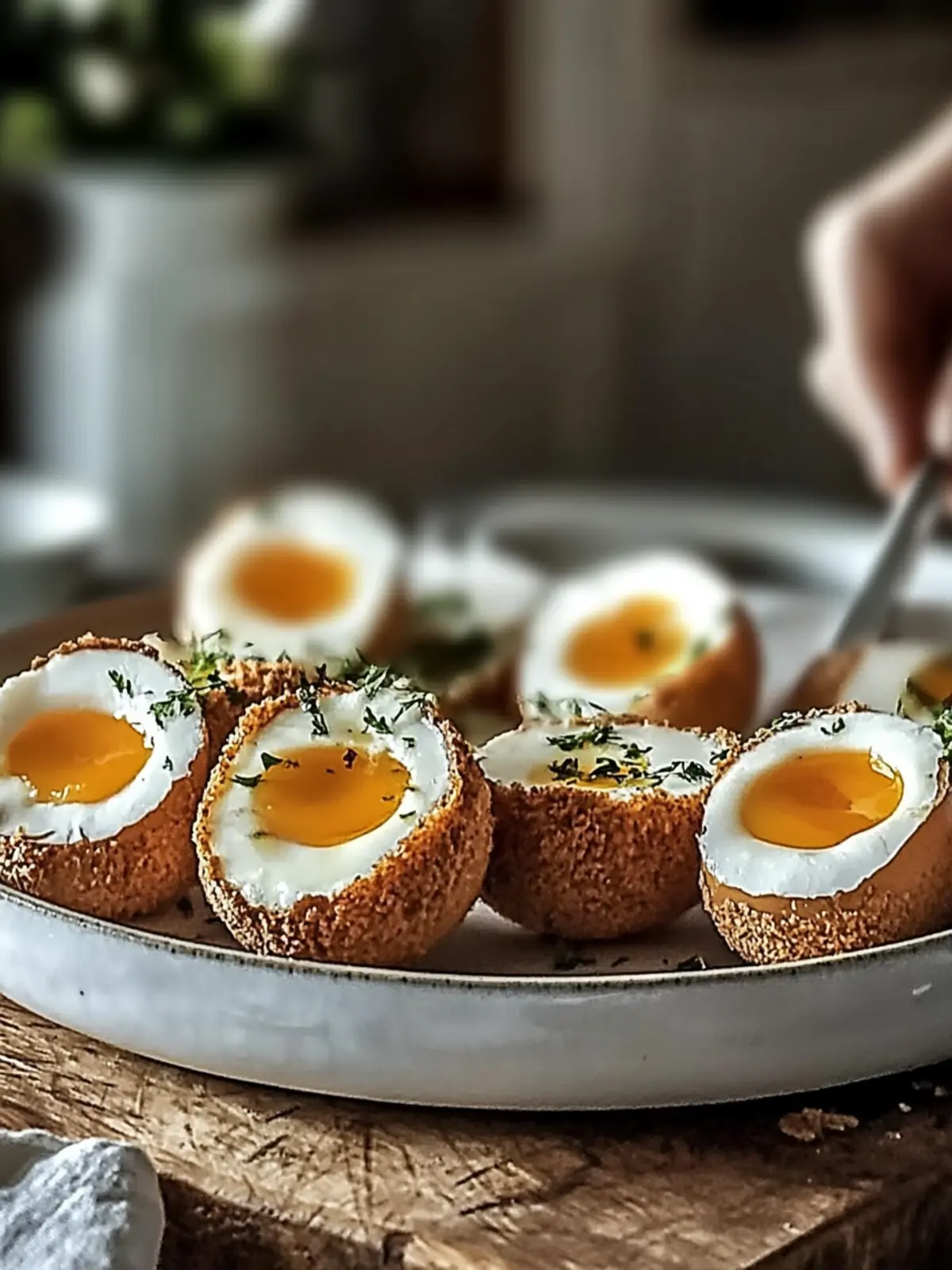 Perfekte panierte Eier für dein nächstes Brunch
