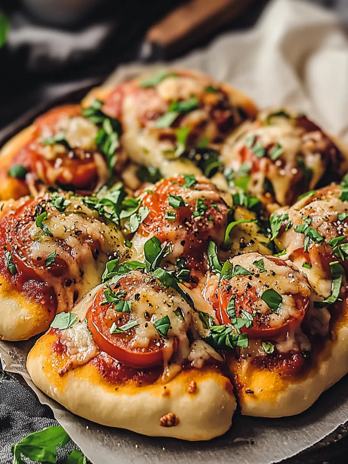 Vegane Pizza-Bällchen