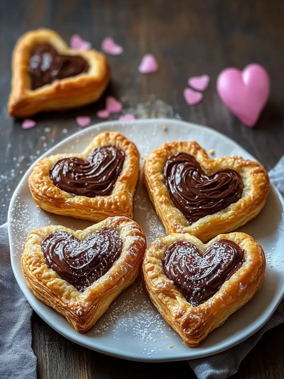 Sweet puff pastry hearts with Nutella – 5 brilliant tips