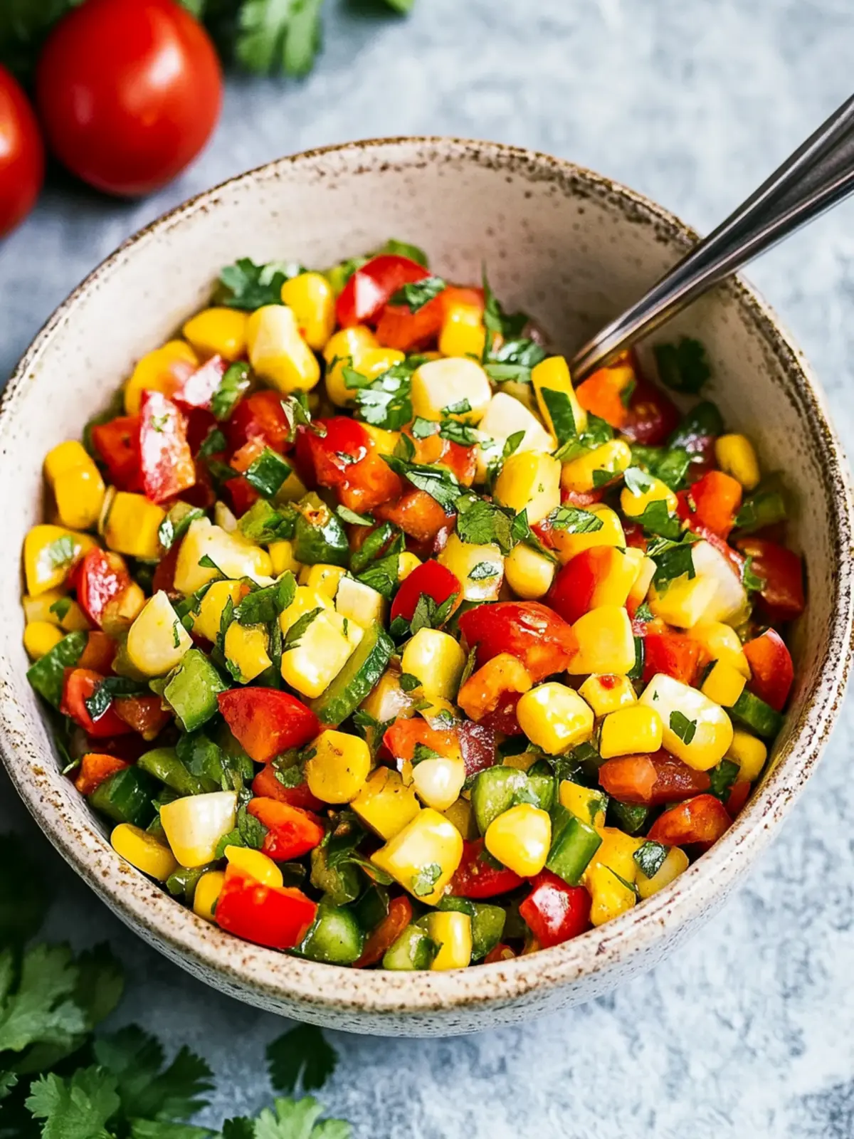 Schneller Paprika-Mais-Salat