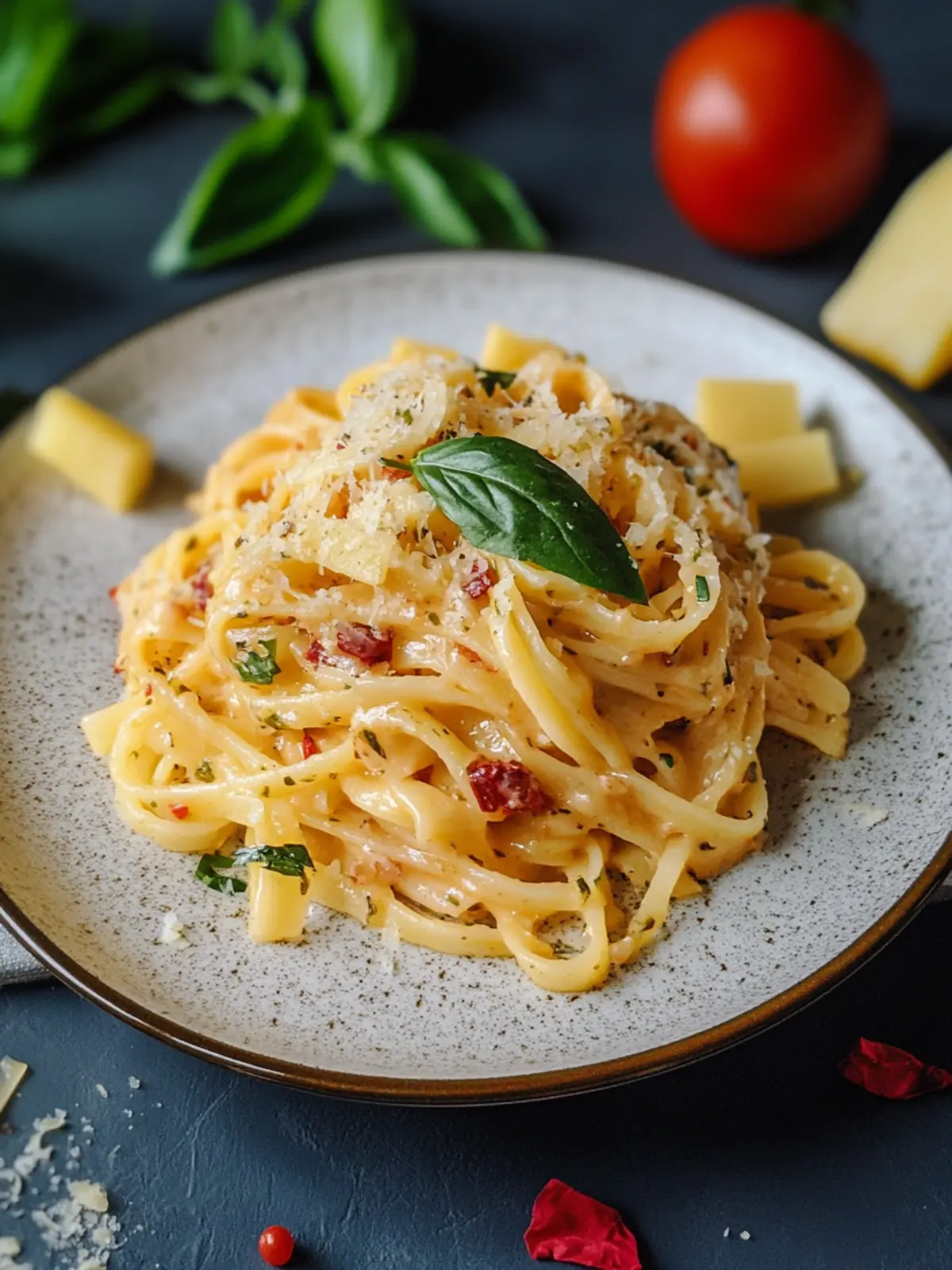 Karamellisierte Zwiebel Pasta