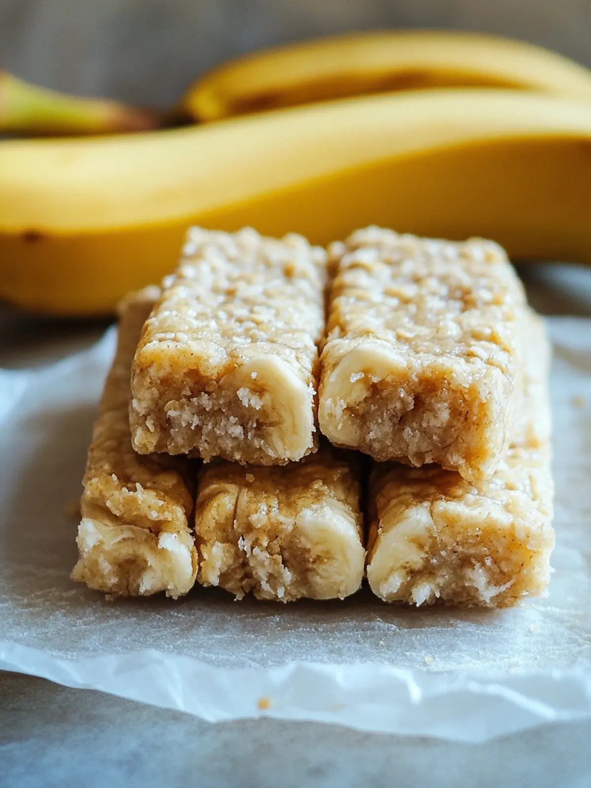 Nussige Bananen-Hafer-Riegel