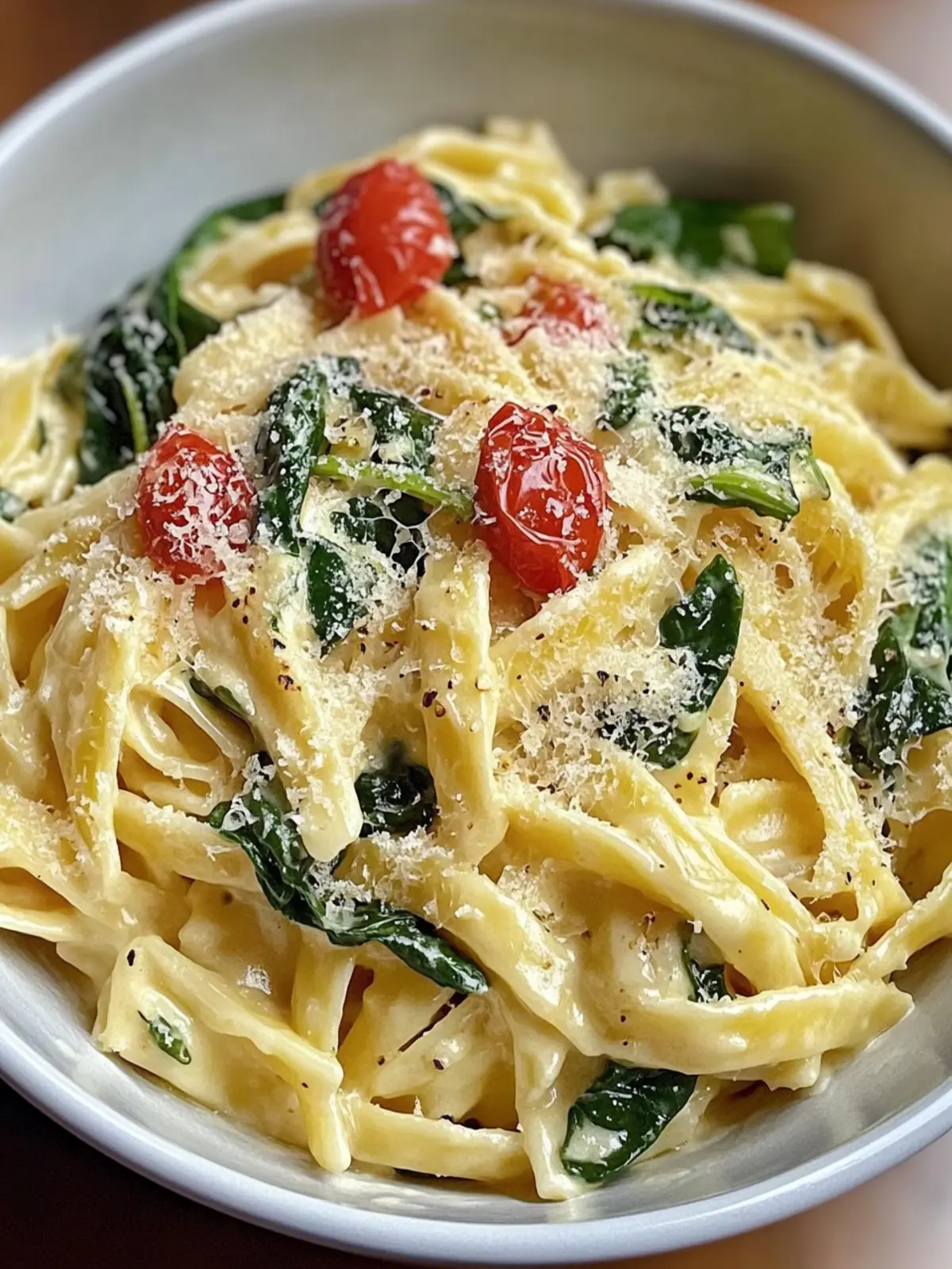 Käse Spinat Nudeln: Das einfache und leckere Rezept