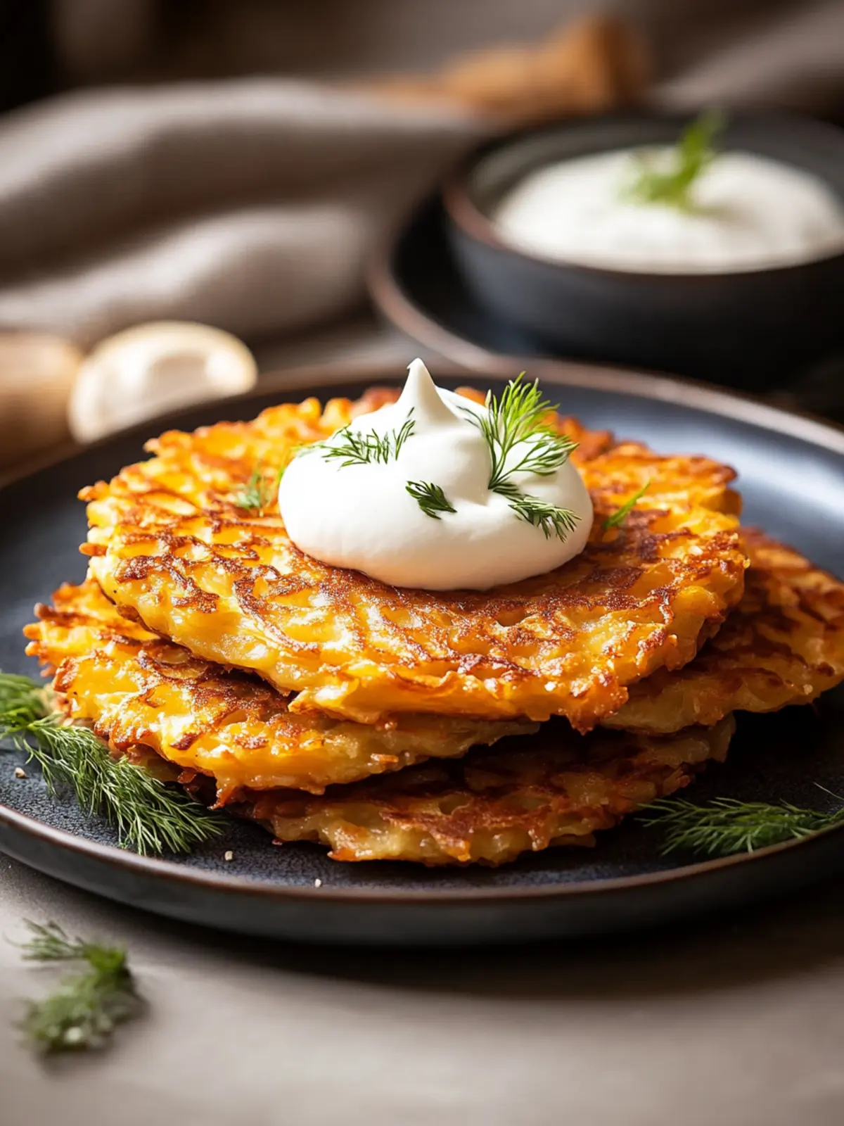 Goldbraun und unwiderstehlich: Entdecke das Süßkartoffelrösti-Rezept