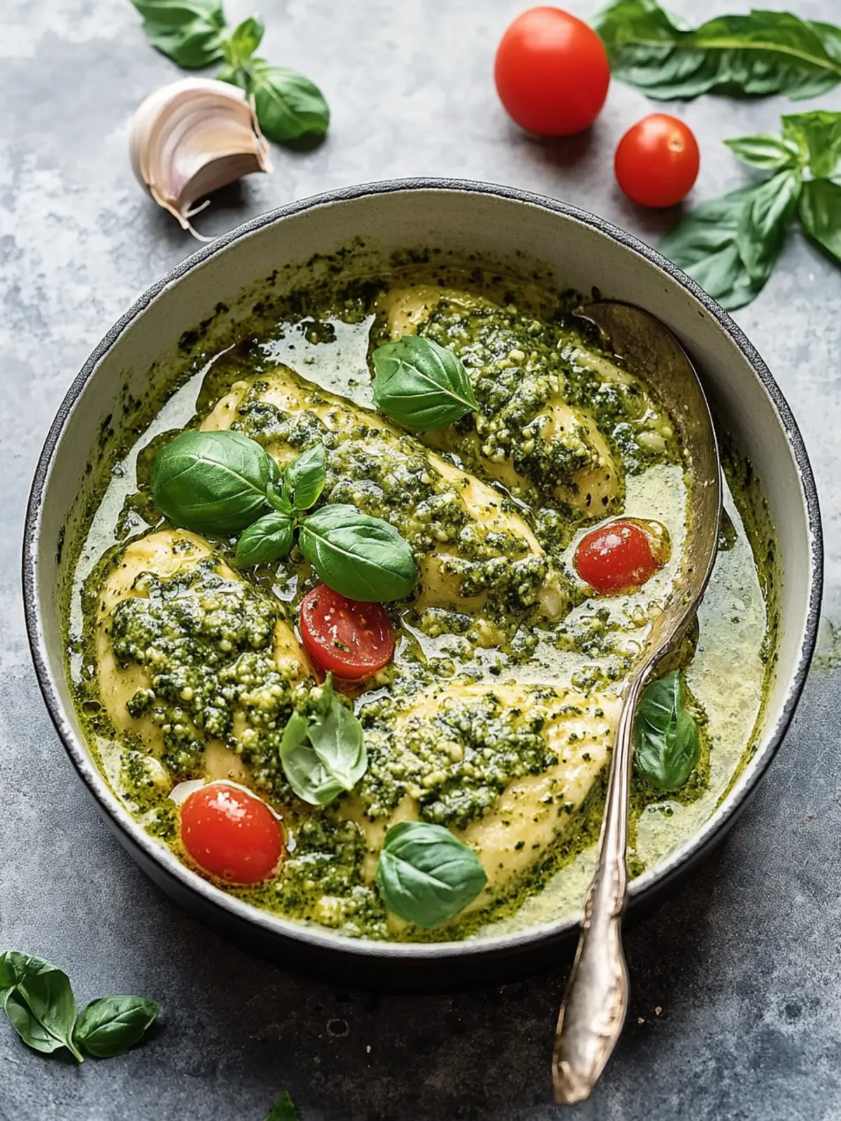 Würzig, mediterran, einfach: So lecker schmeckt Pesto-Hähnchen