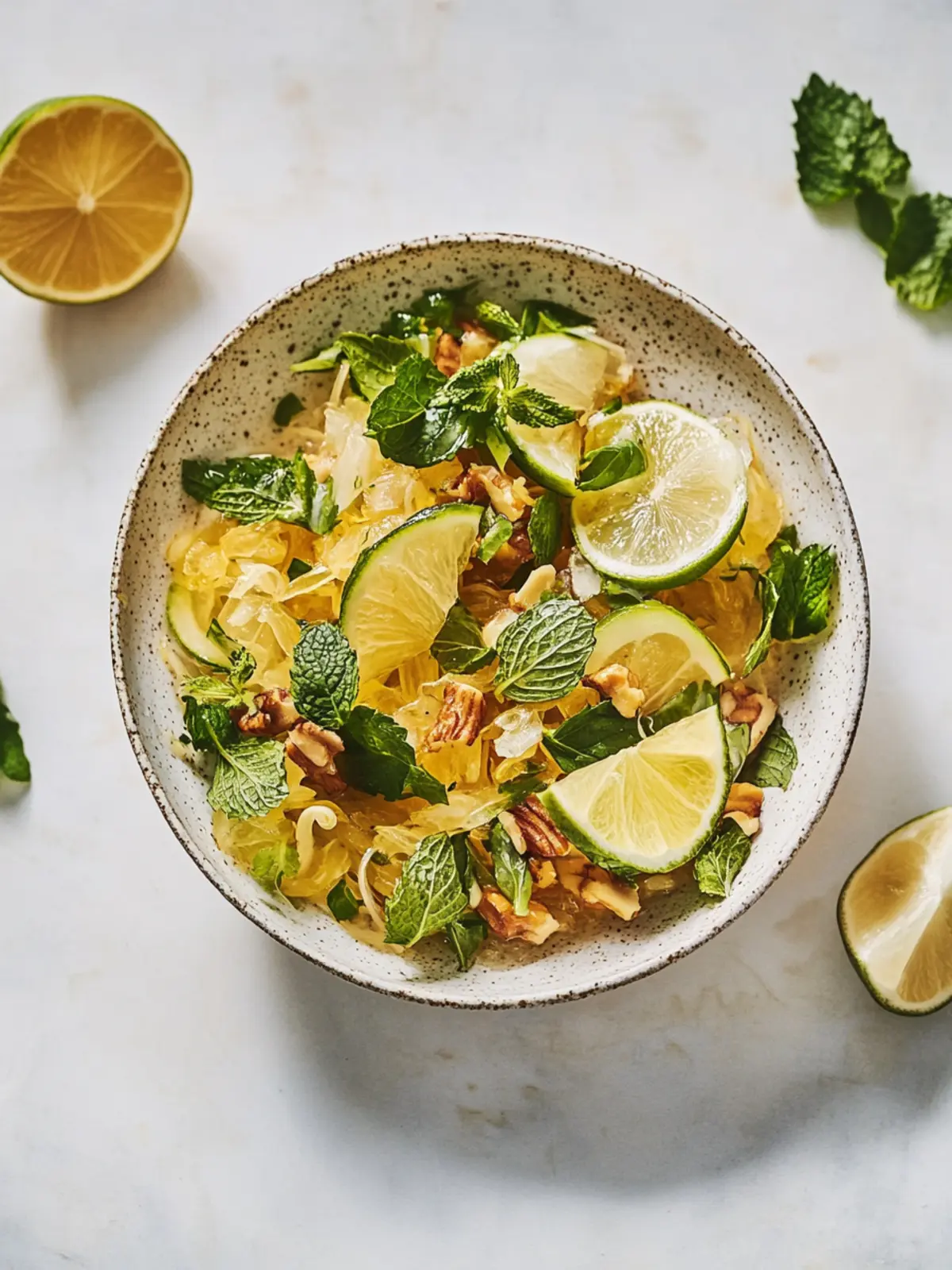 Koreanischer knuspriger Reissalat