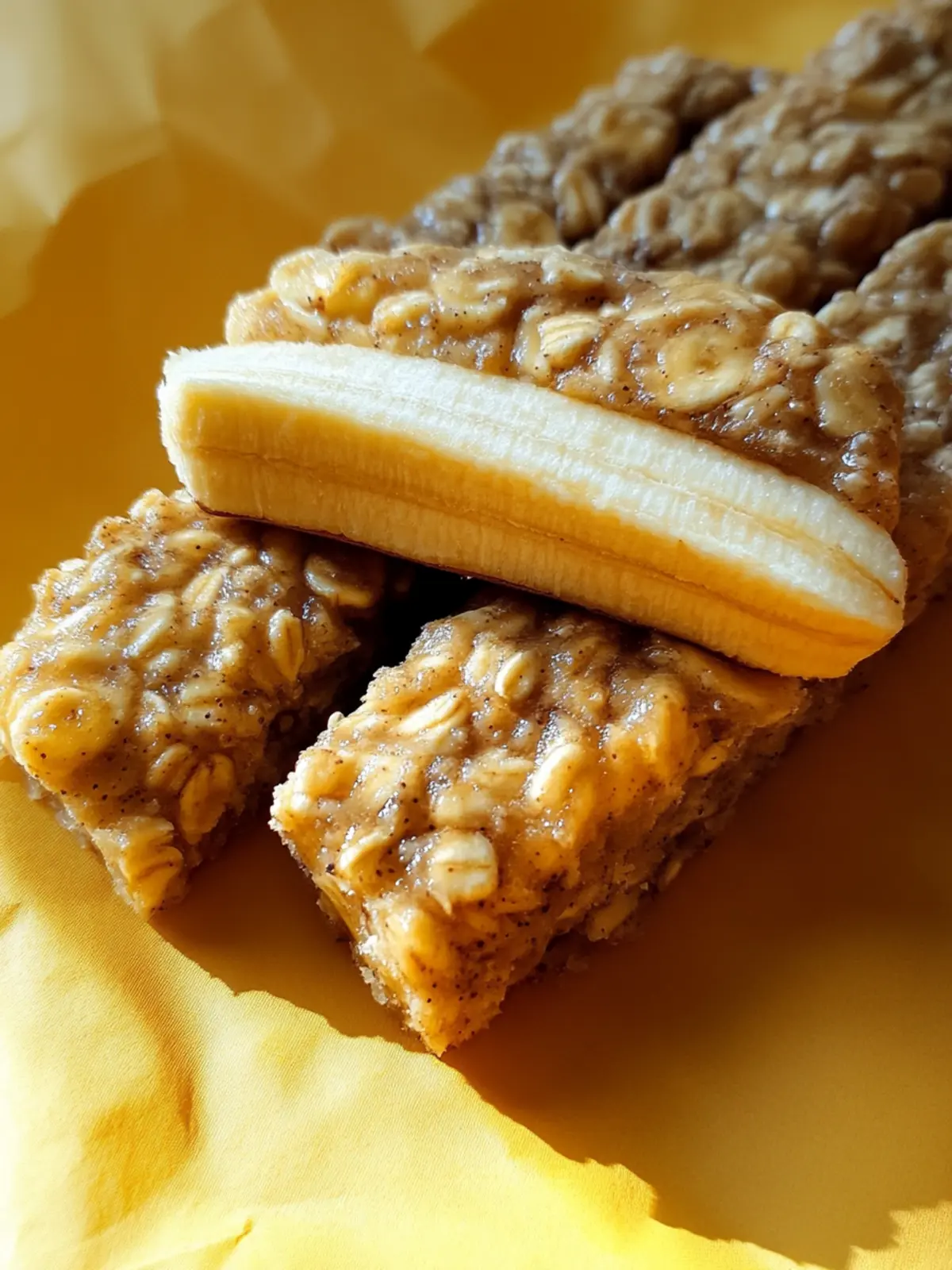 Bananen – Haferflocken