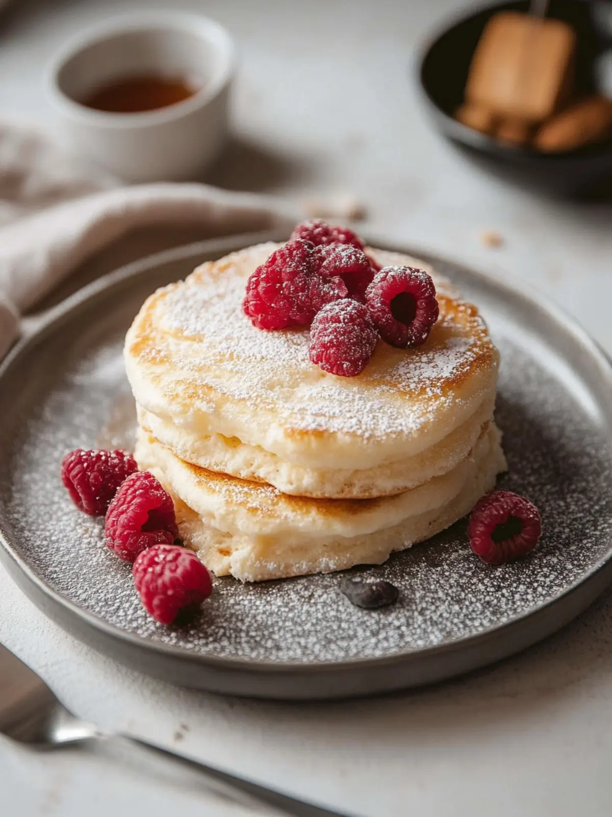 Japanische flauschige Pfannkuchen | Hochprotein-Pfannkuchenrezept
