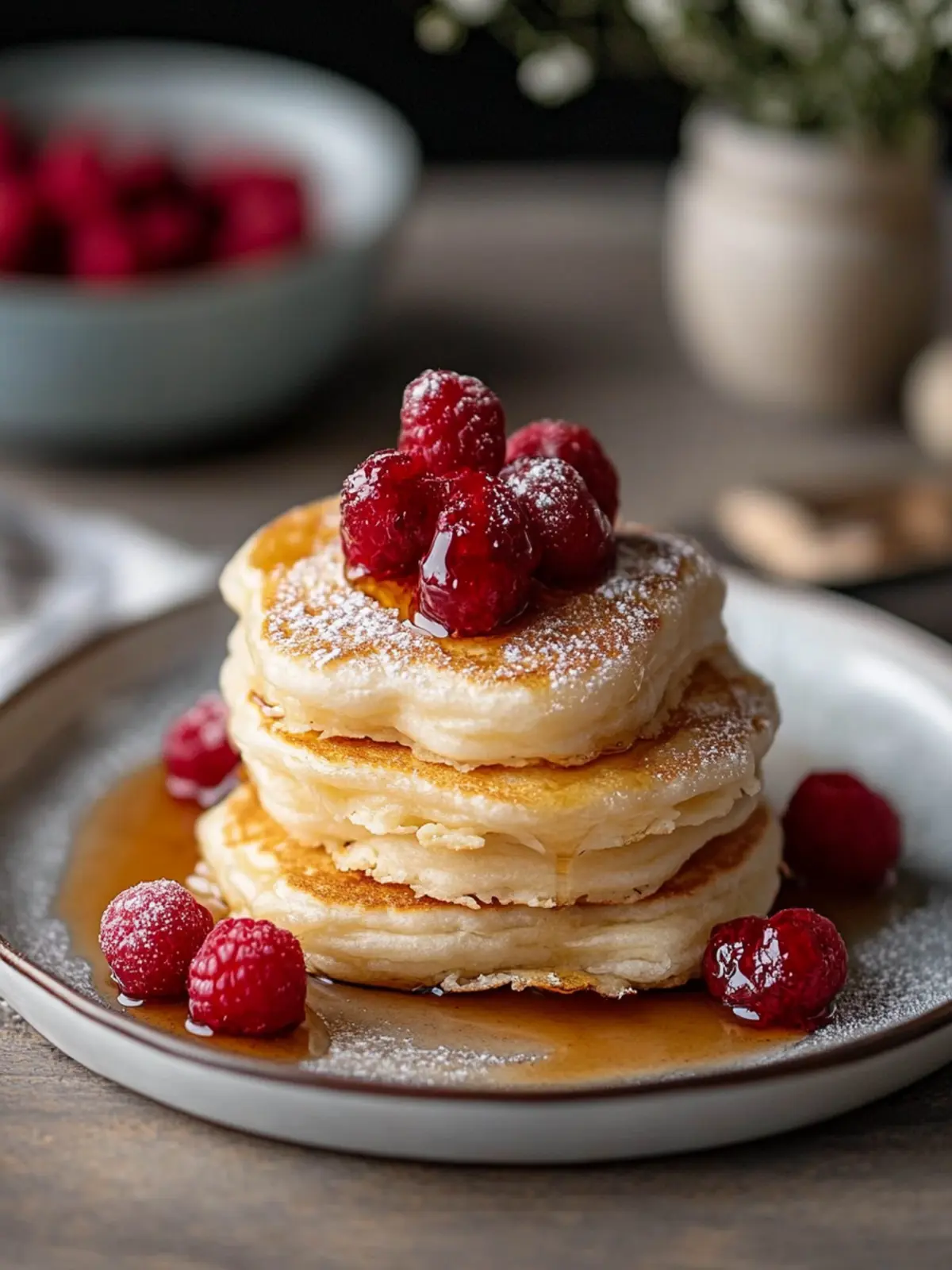 Japanische flauschige Pfannkuchen | Hochprotein-Pfannkuchenrezept