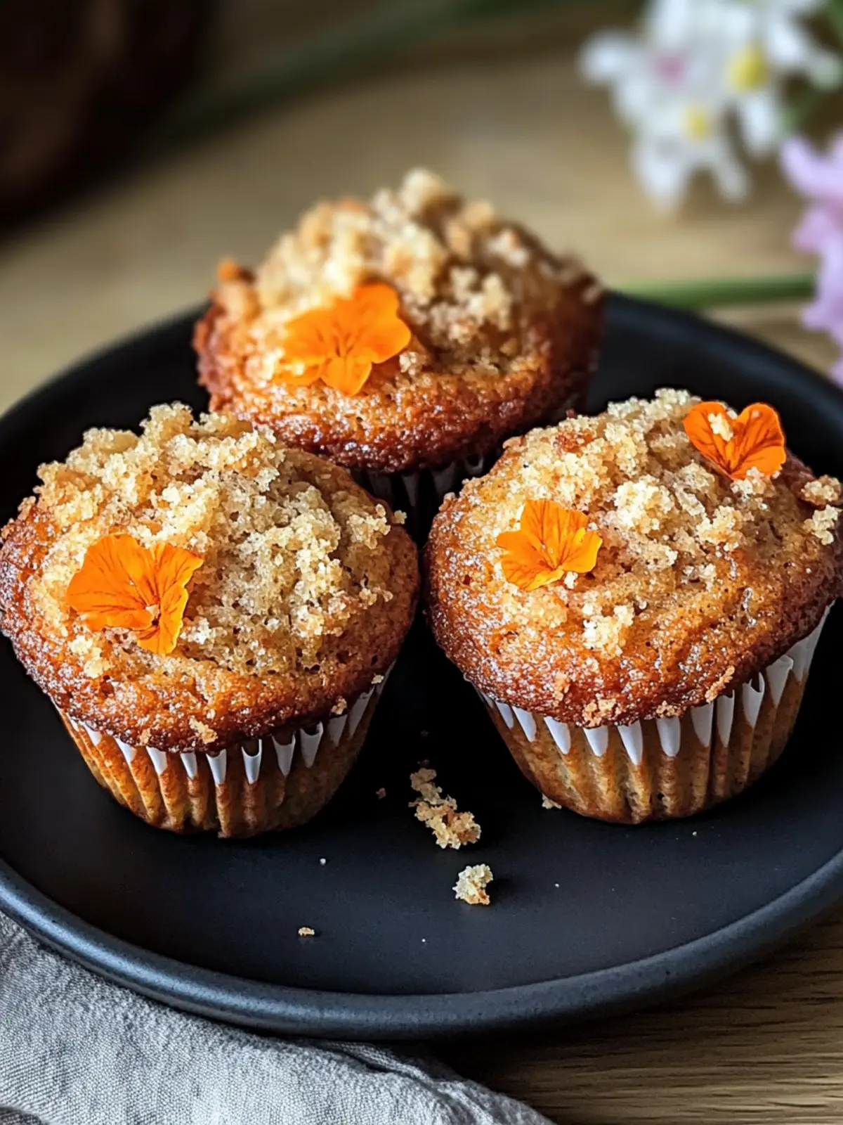 Karotten Haferflocken Muffins