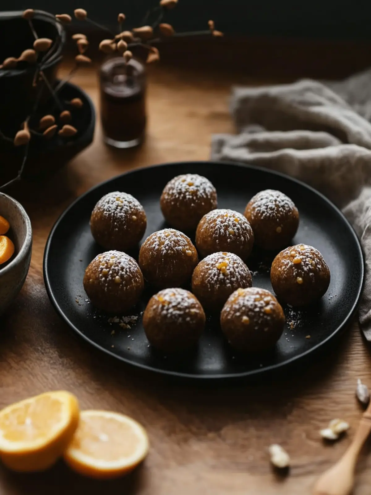 Quick Speculoos Balls No Baking