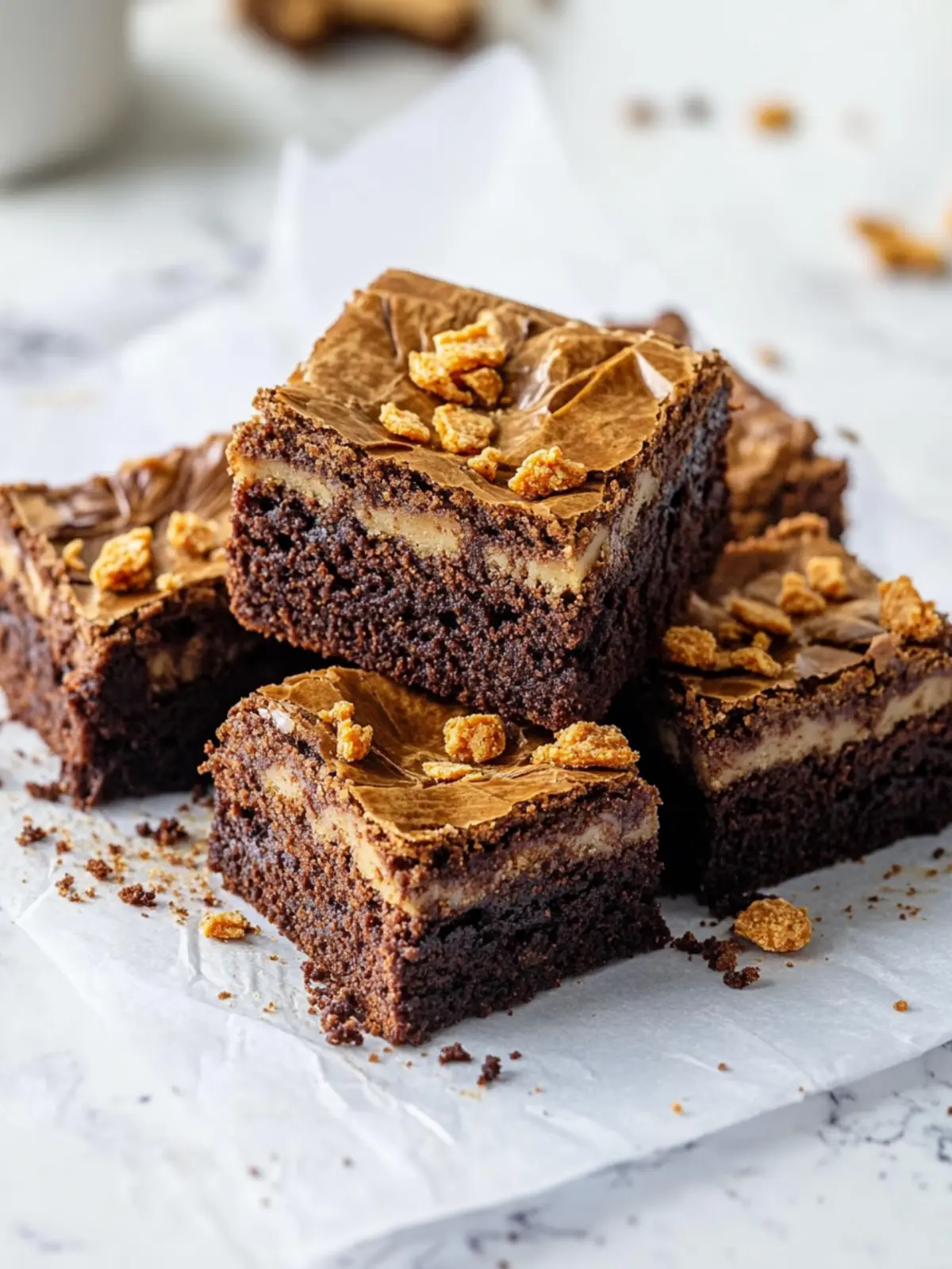 Biscoff Brownies