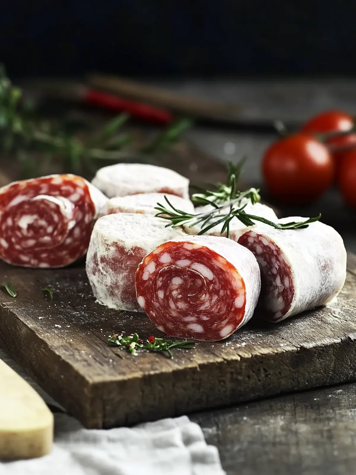 Salami- und Frischkäse-Rollen: Zu Ihrer Überlegung
