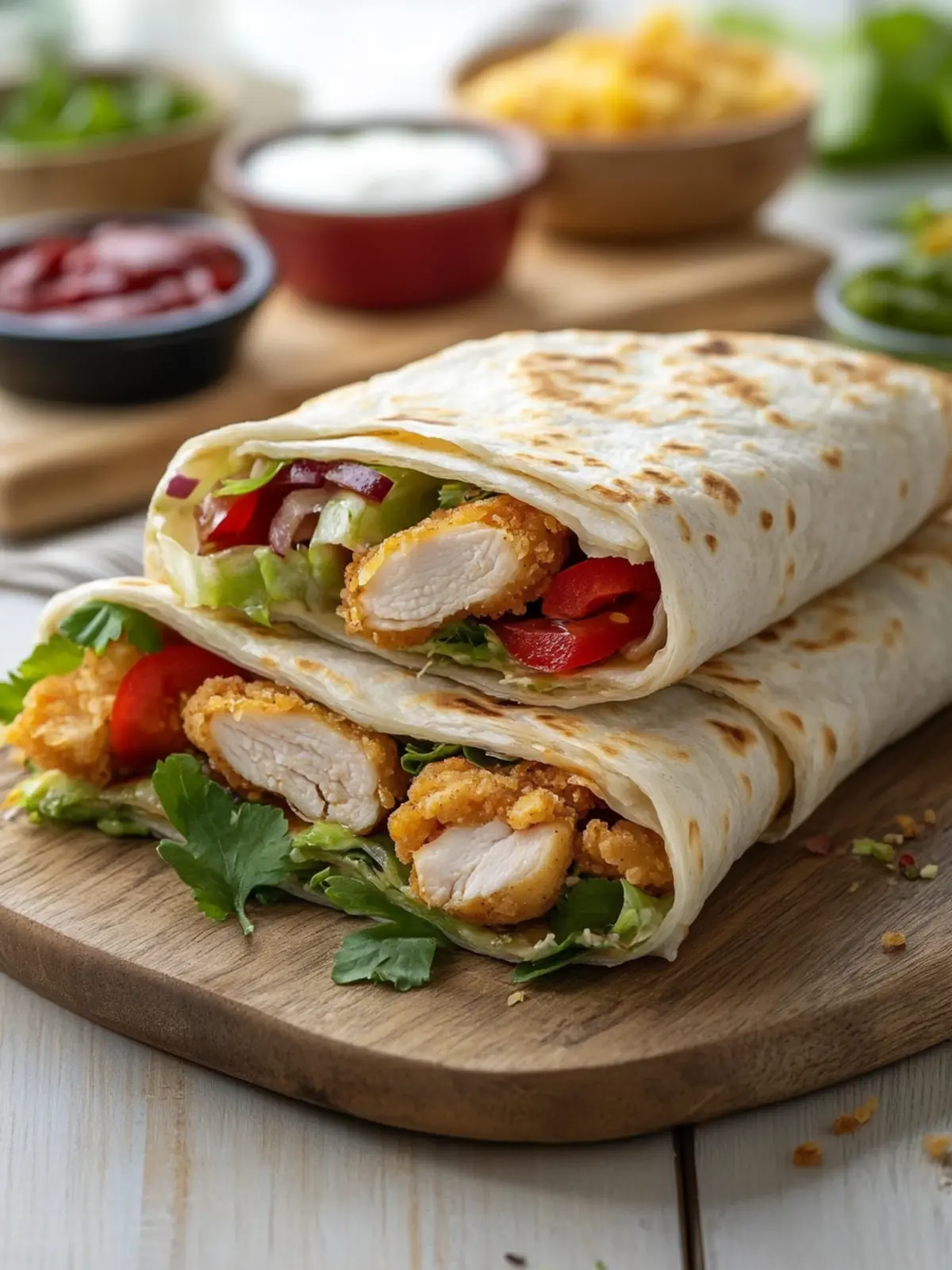 Crispy Chicken Wraps für Zuhause – schnell & unkompliziert zuhause machen