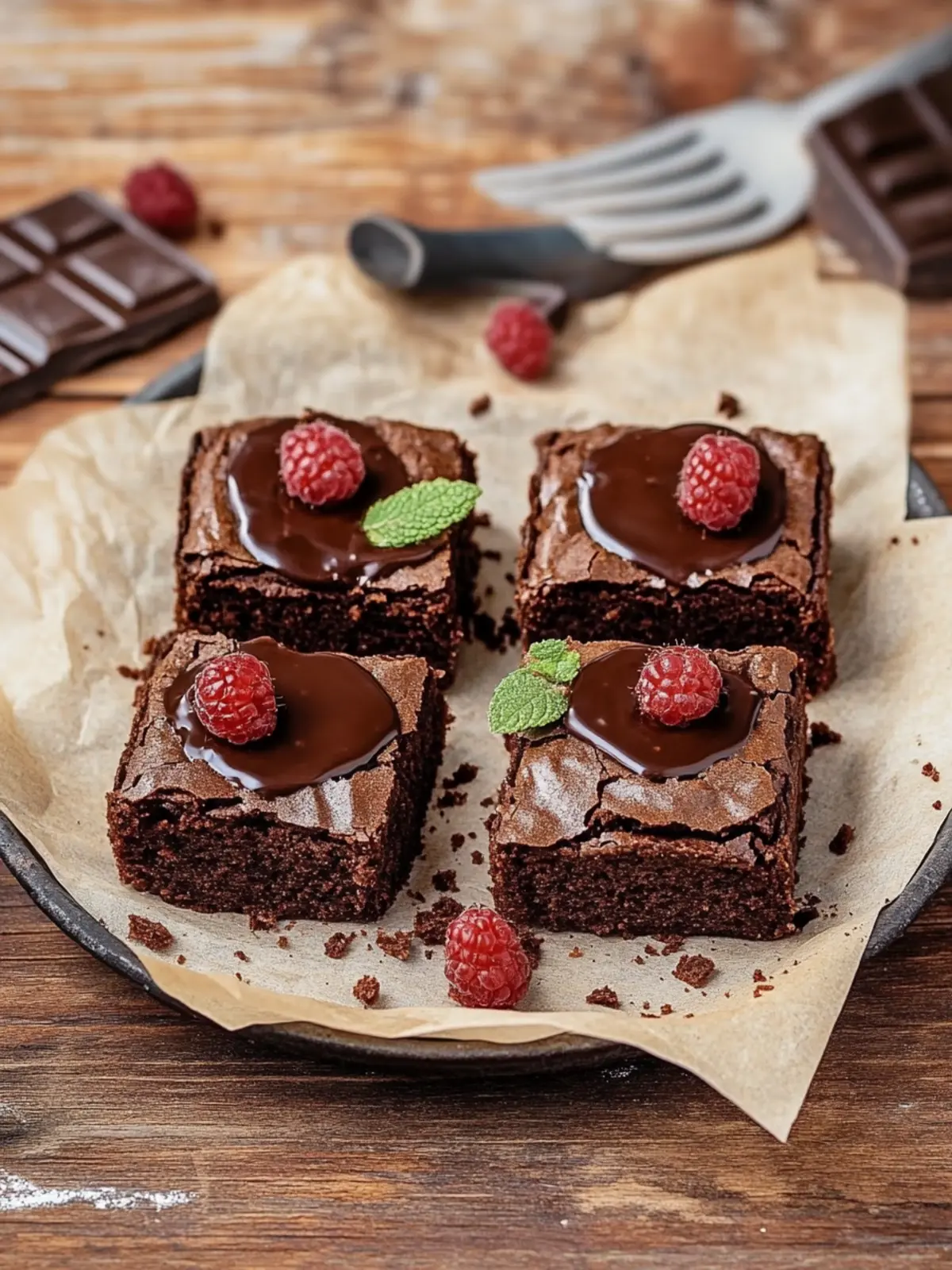 Schokobiskuit vom Blech