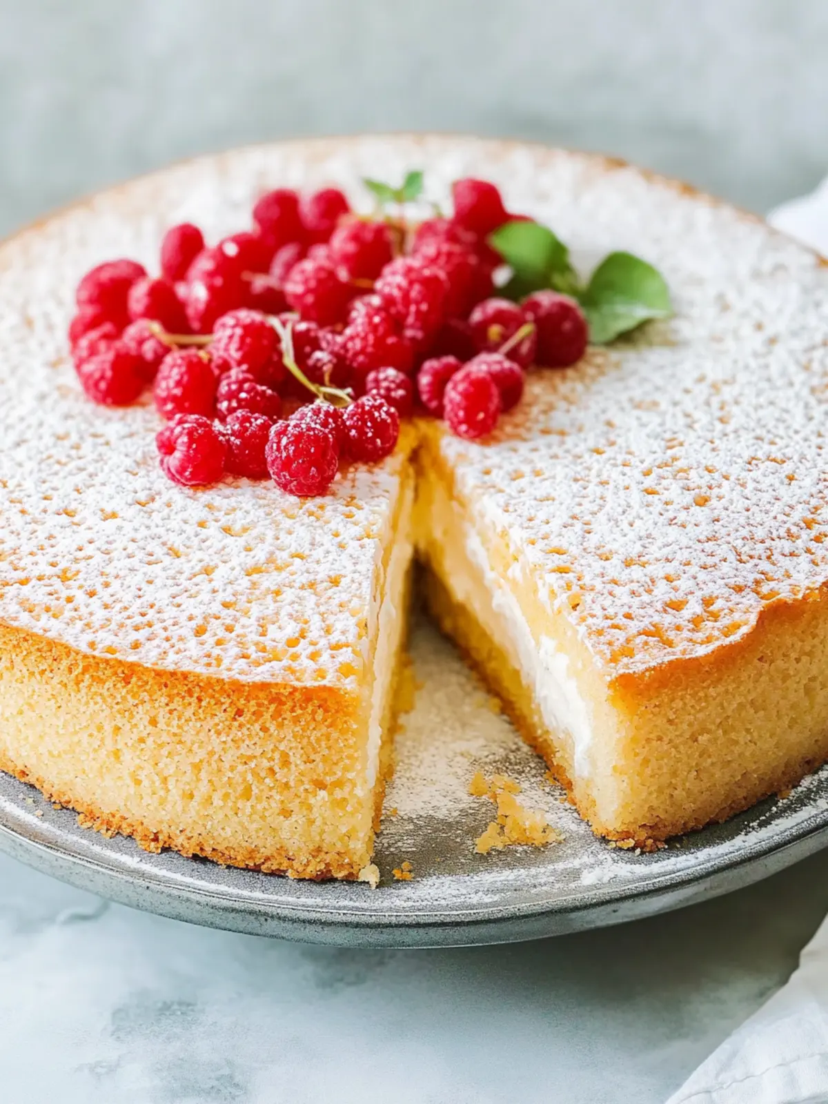 Sommergenuss pur: Dieser Low Carb Joghurtkuchen kommt ohne Mehl aus
