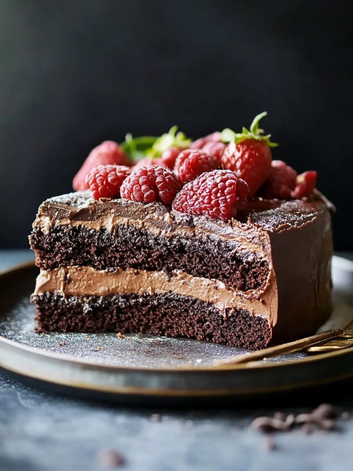 Bester veganer Schokoladenkuchen