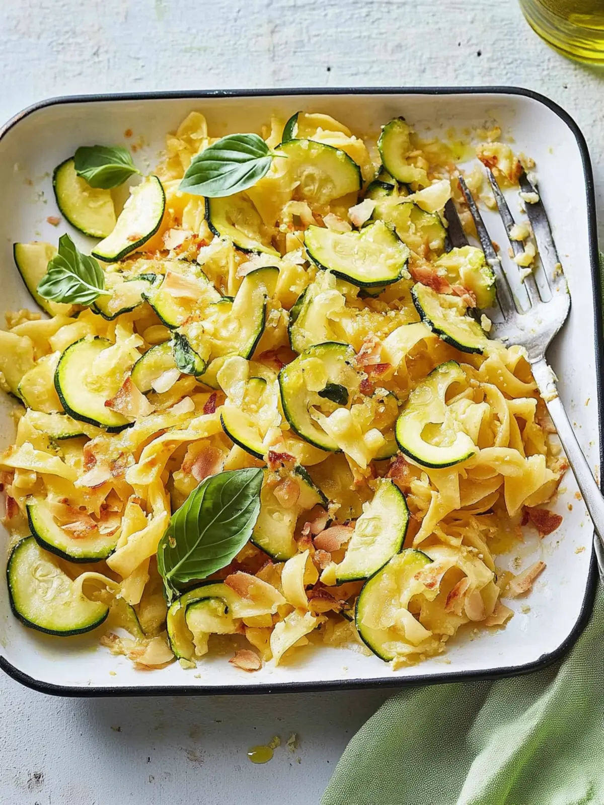 Zucchini-Noodle-Casserole from the Baking Sheet