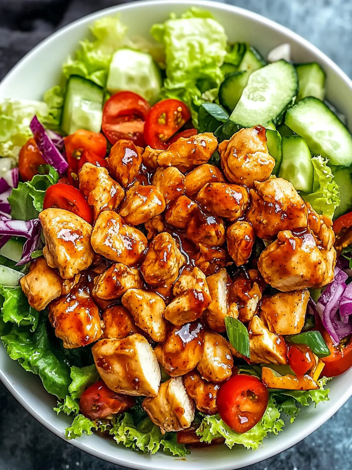 Honey Spicy Chicken Salad – A Delight with Bite