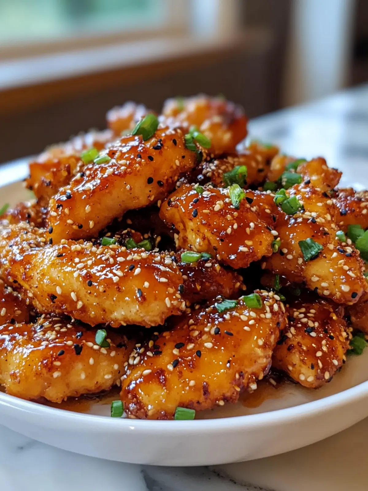 Airfryer Honey-Butter-Garlic Chicken: Quick & Delicious