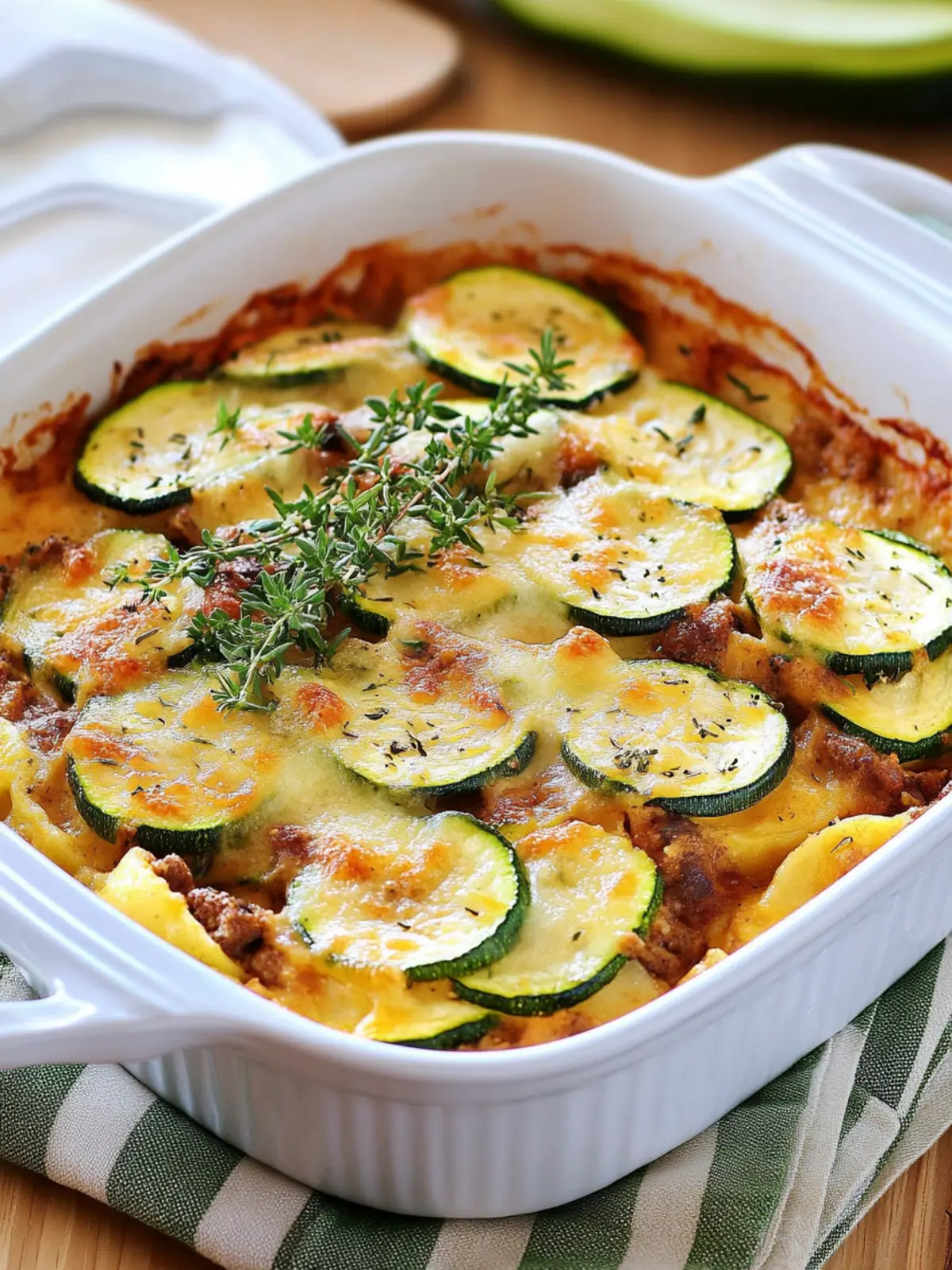 Zucchini casserole - the best recipes