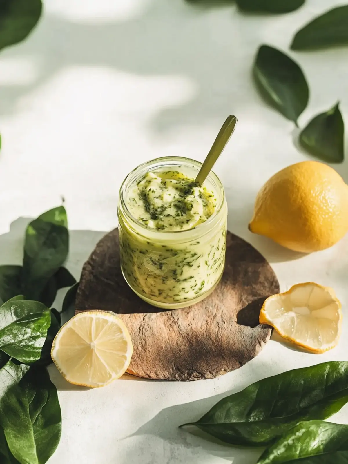 Selbstgemachte Bärlauchbutter