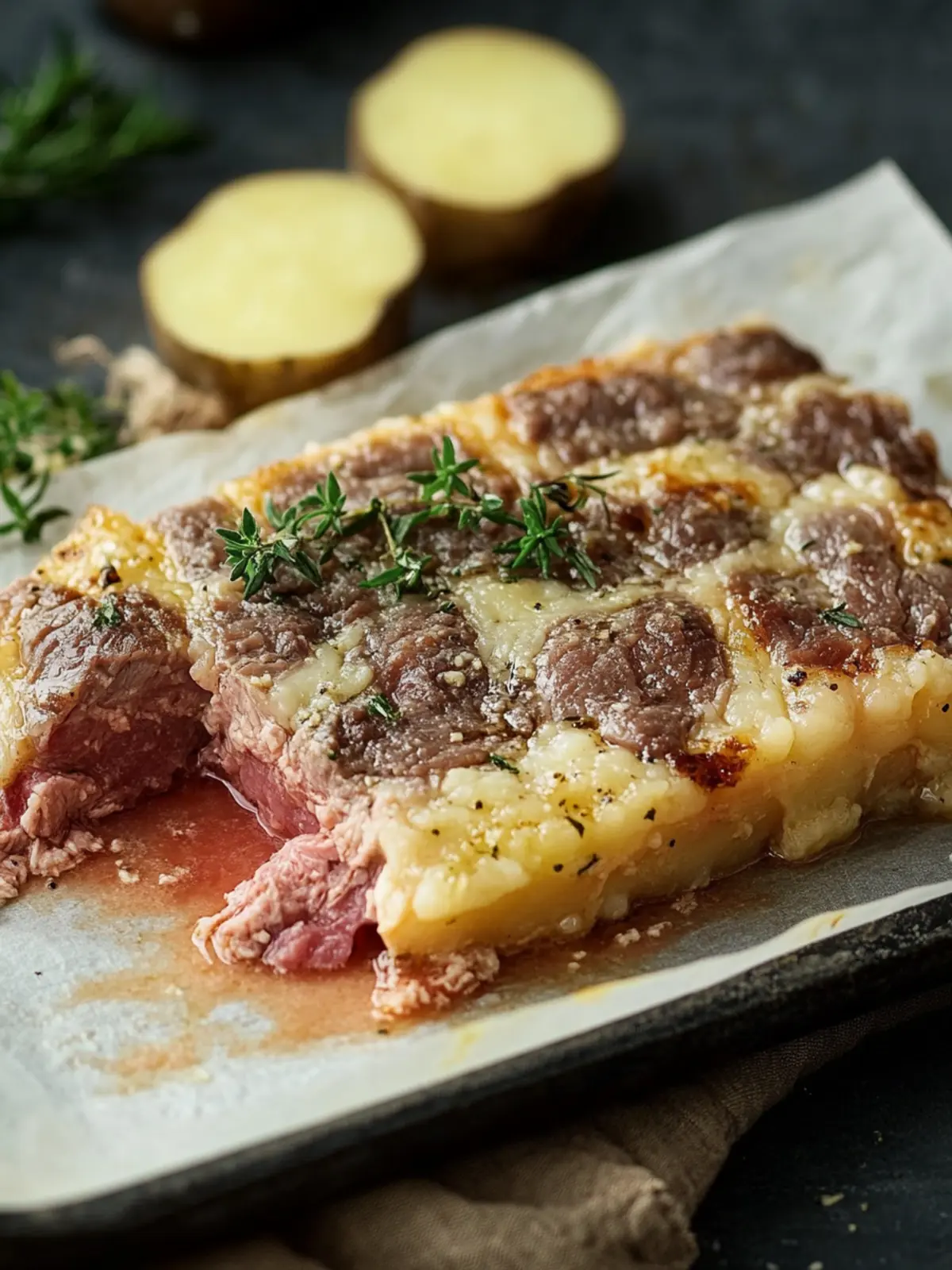 Kartoffel-Hackfleisch-Auflauf