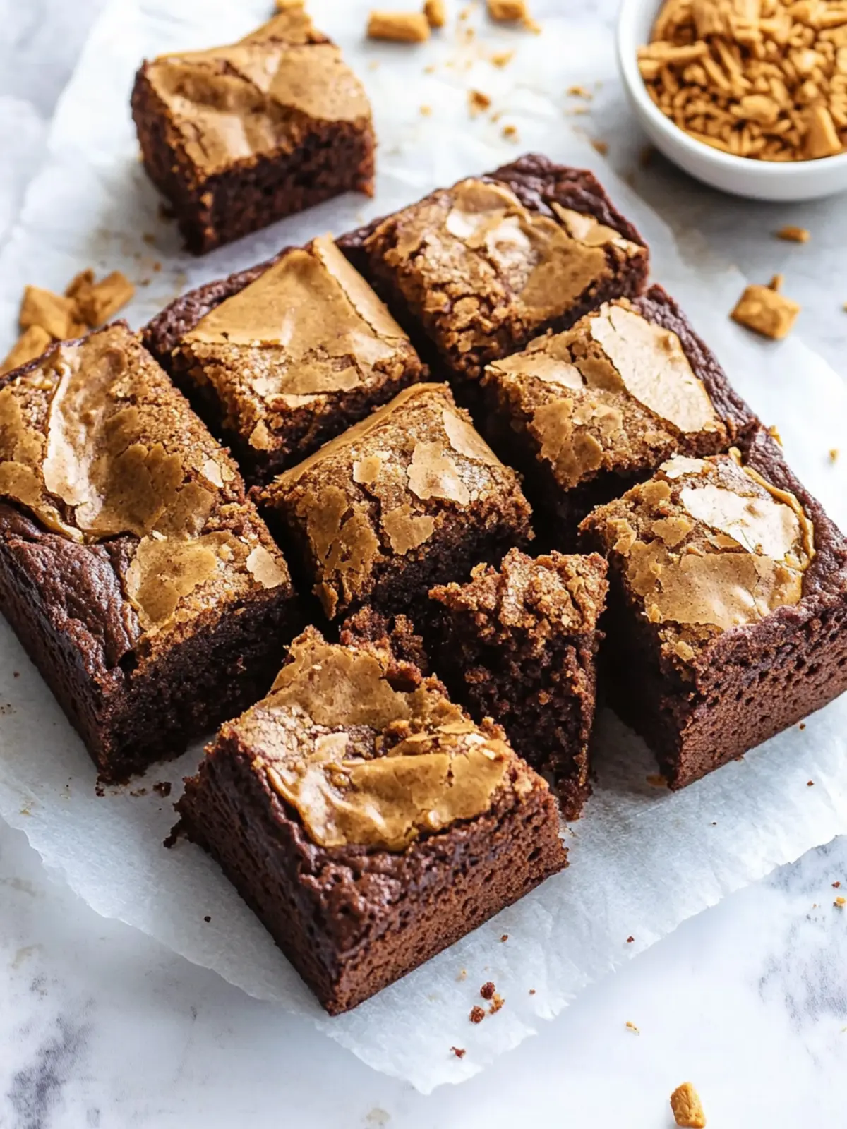 Biscoff Brownies